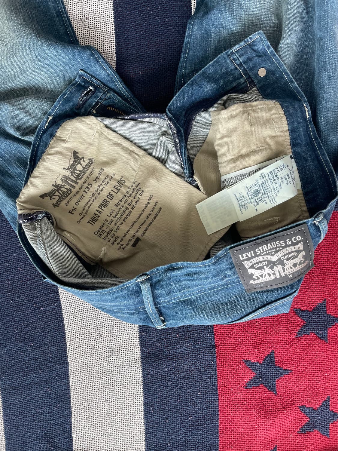 리바이스 504 데님 상품이미지4