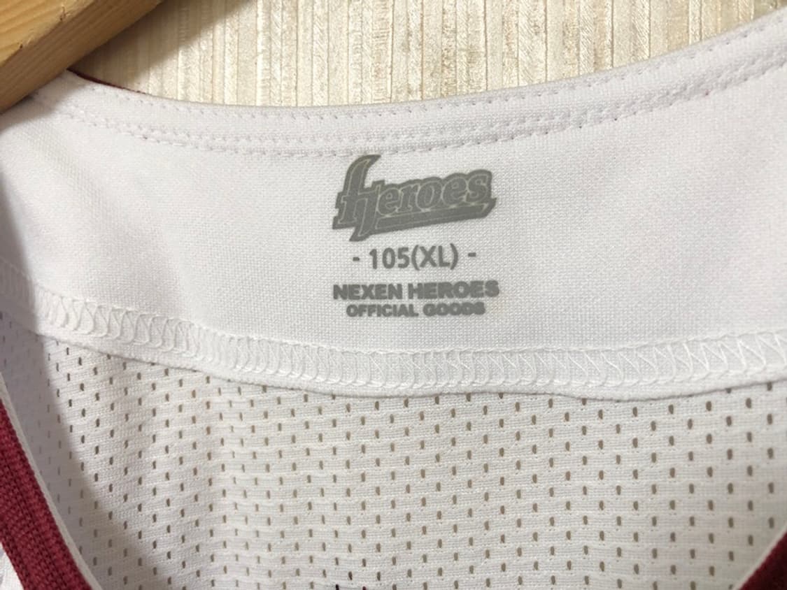 KBO 넥센(키움)히어로즈 홈유니폼/져지 105 #3 김민성 상품이미지4
