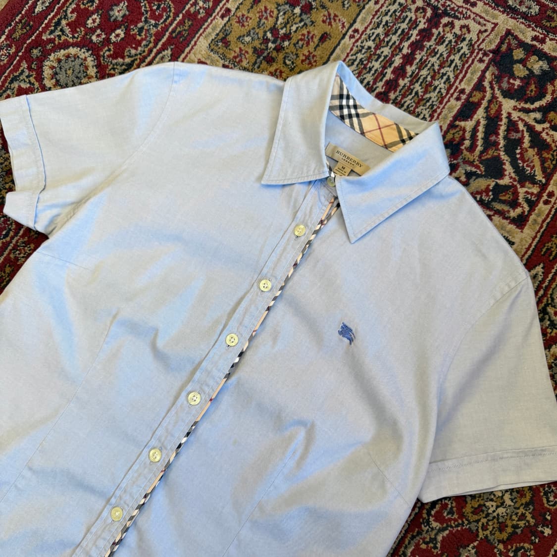 버버리 옥스포드 반팔 셔츠 [ 55 ] 상품이미지2