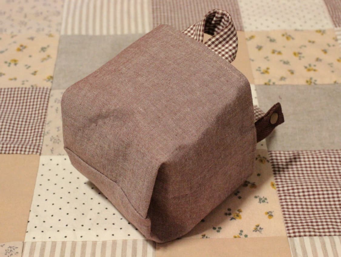 핸드메이드 브라운 파우치 상품이미지9