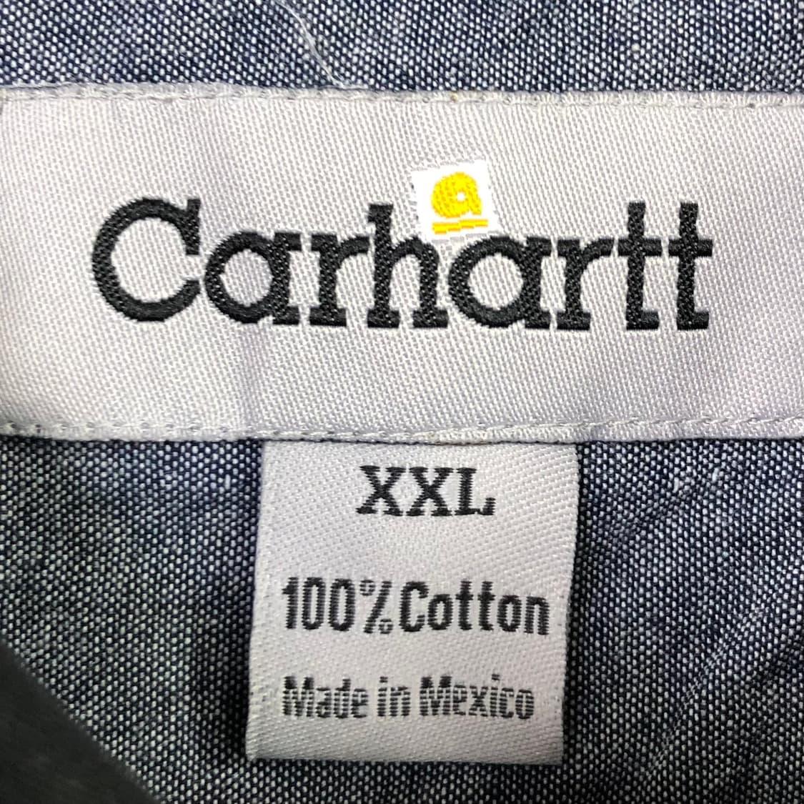 Xxl 칼하트 블랙 워크 셔츠 상품이미지3