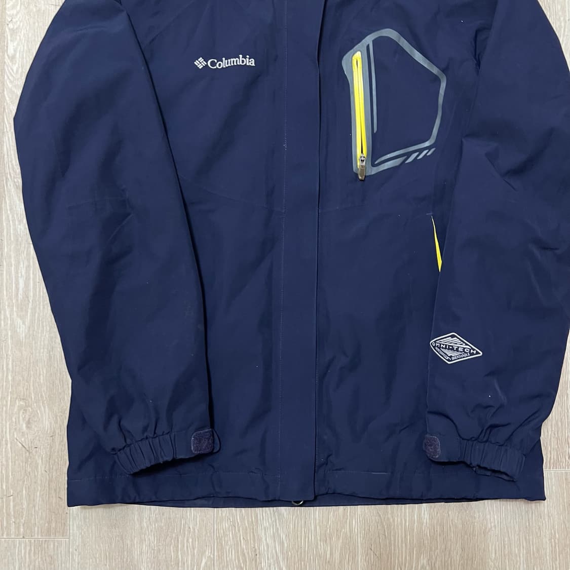 컬럼비아 옴니테크 후드 바람막이 자켓 S/90  상품이미지5