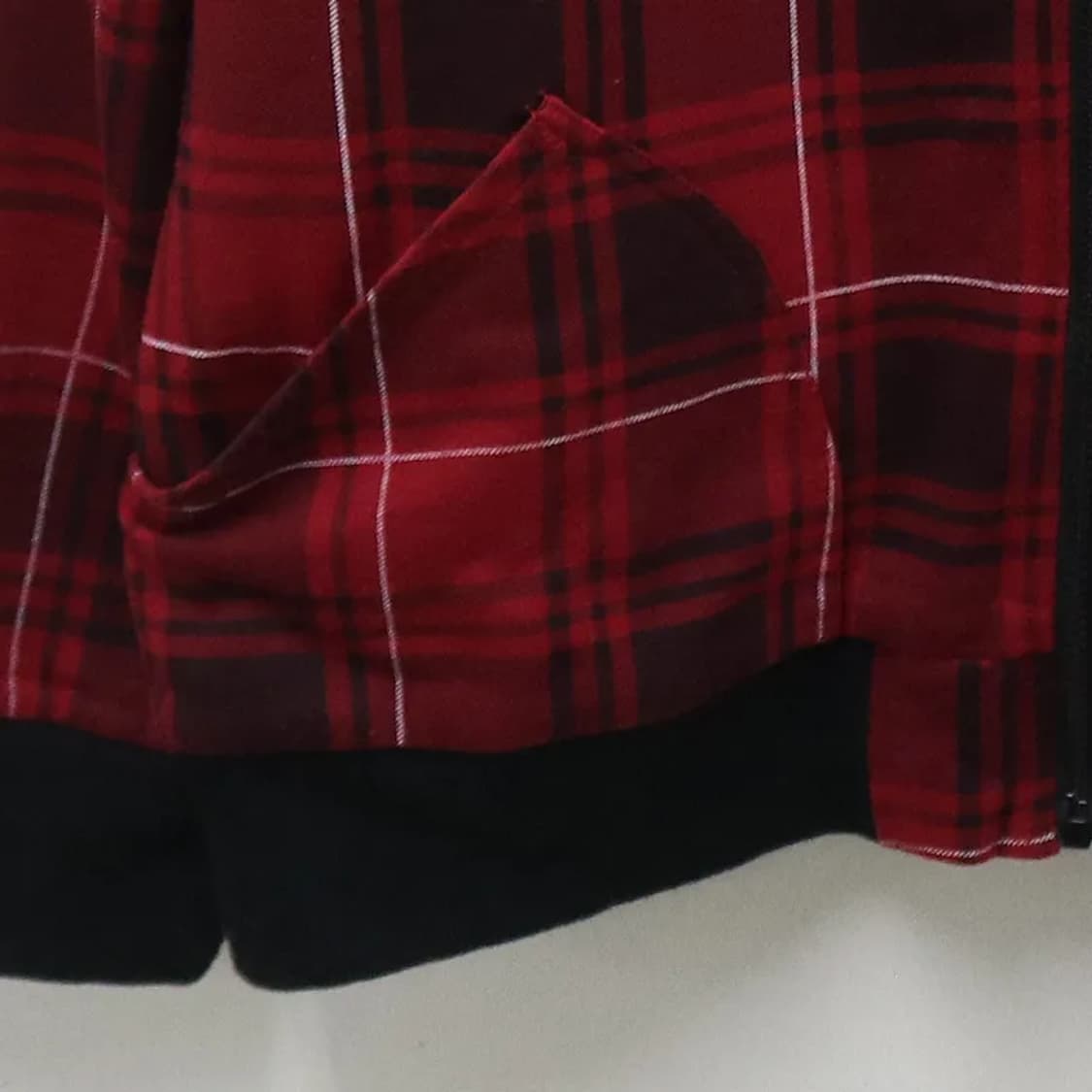 BAD BOY 체크 하이넥 집업 62400 상품이미지6