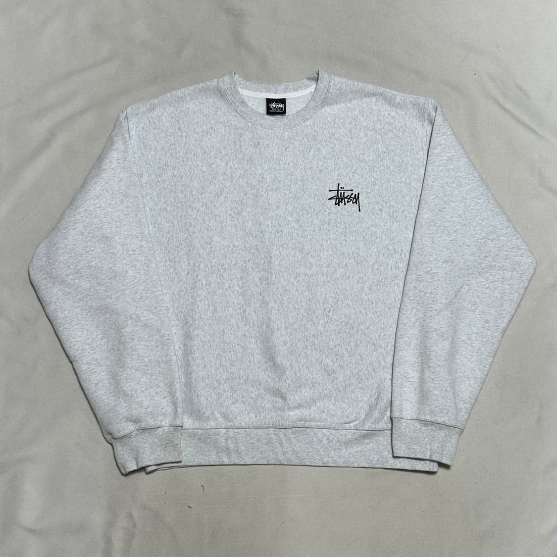 L 스투시 빅로고 기모 맨투맨 상품이미지3