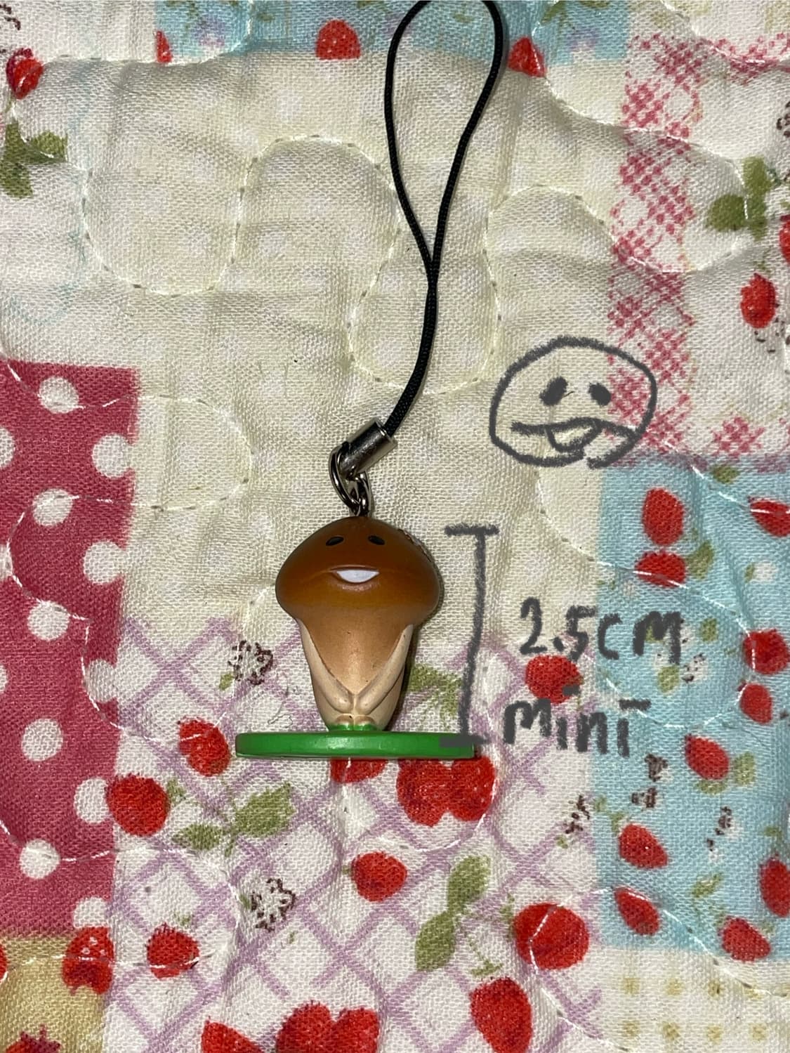 고전 빈티지 나메코 스트랩 키링 상품이미지6