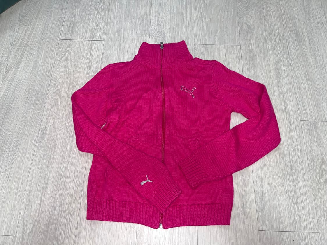 퓨마 니트 집업 상품이미지2