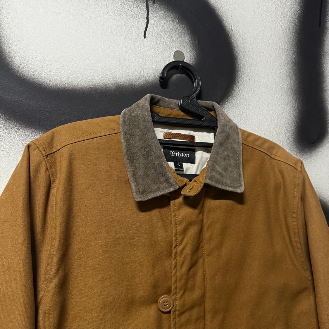 브릭스톤 캔버스 스웨이드 카라 디테일 퀼팅 덱 자켓 상품이미지3