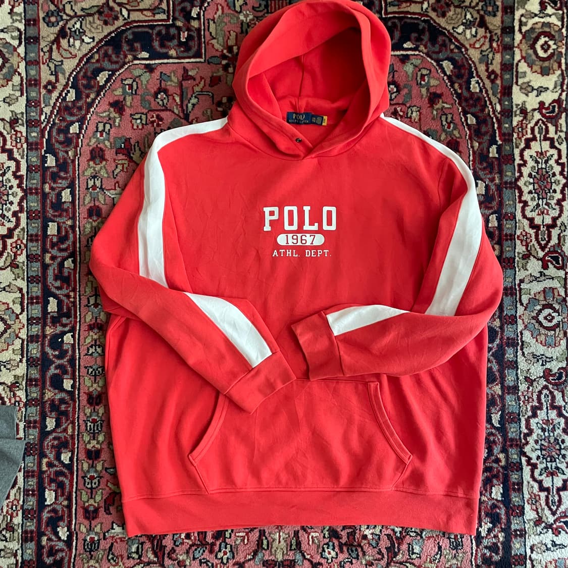 포로 랄프로렌 오렌지 후디 상품이미지6