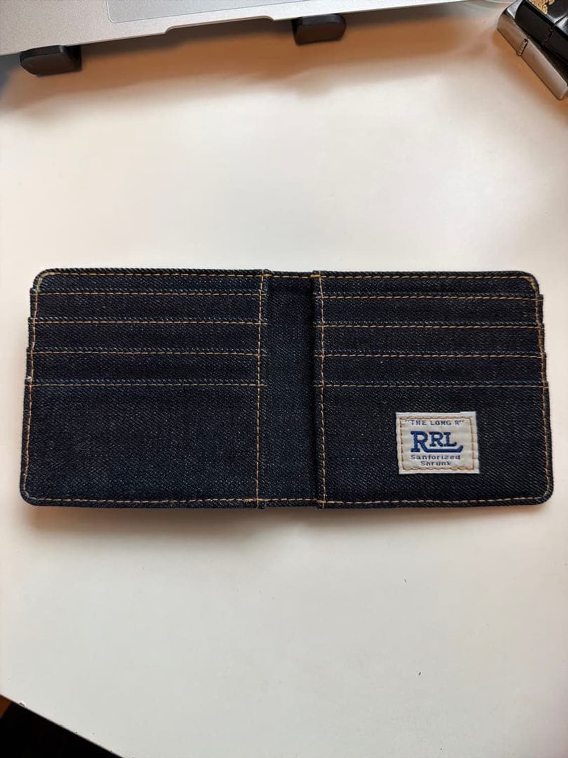 RRL 셀비지 데님 빌폴드 월렛 상품이미지2
