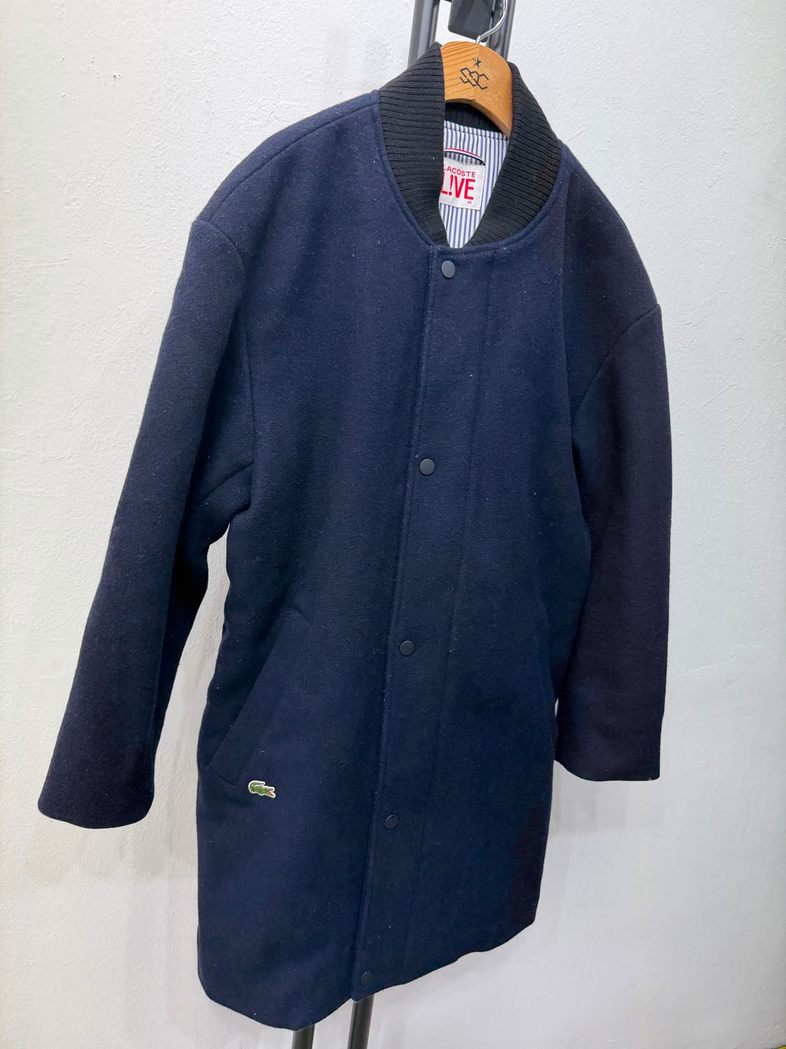 정품) 라코스테 라이브 남성 블루종 점퍼 코트 48 상품이미지2