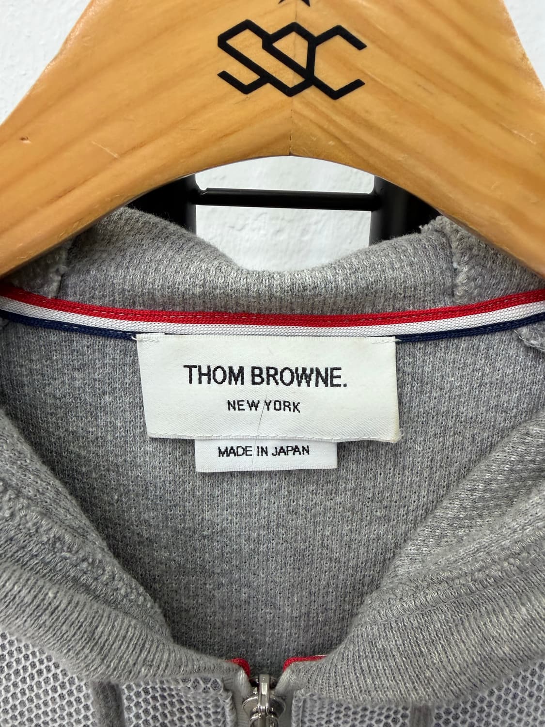 정품) 톰브라운 여성 그레이 후드 집업 0 상품이미지7