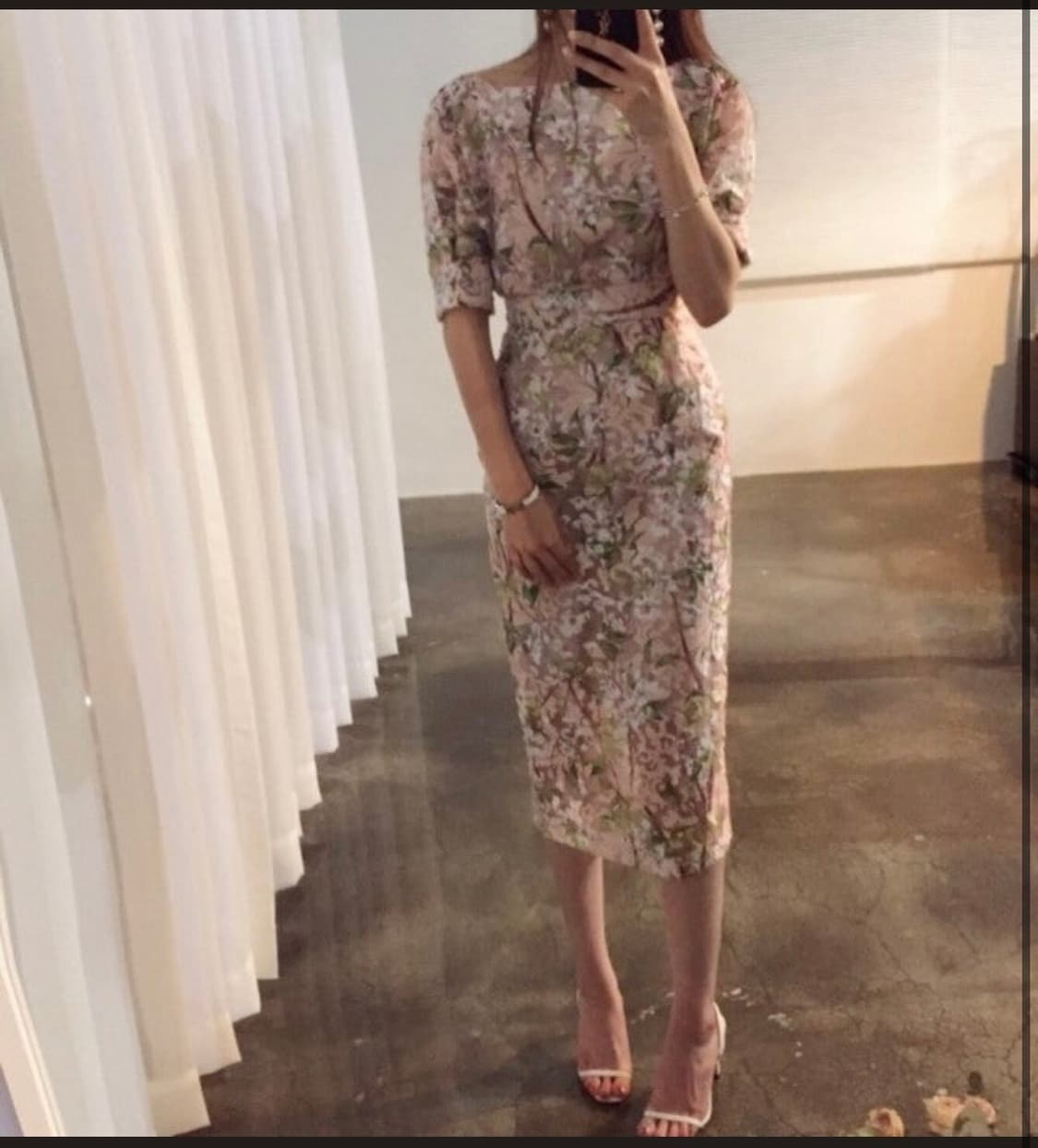 dint 반앤질 플라워 원피스 상품이미지2