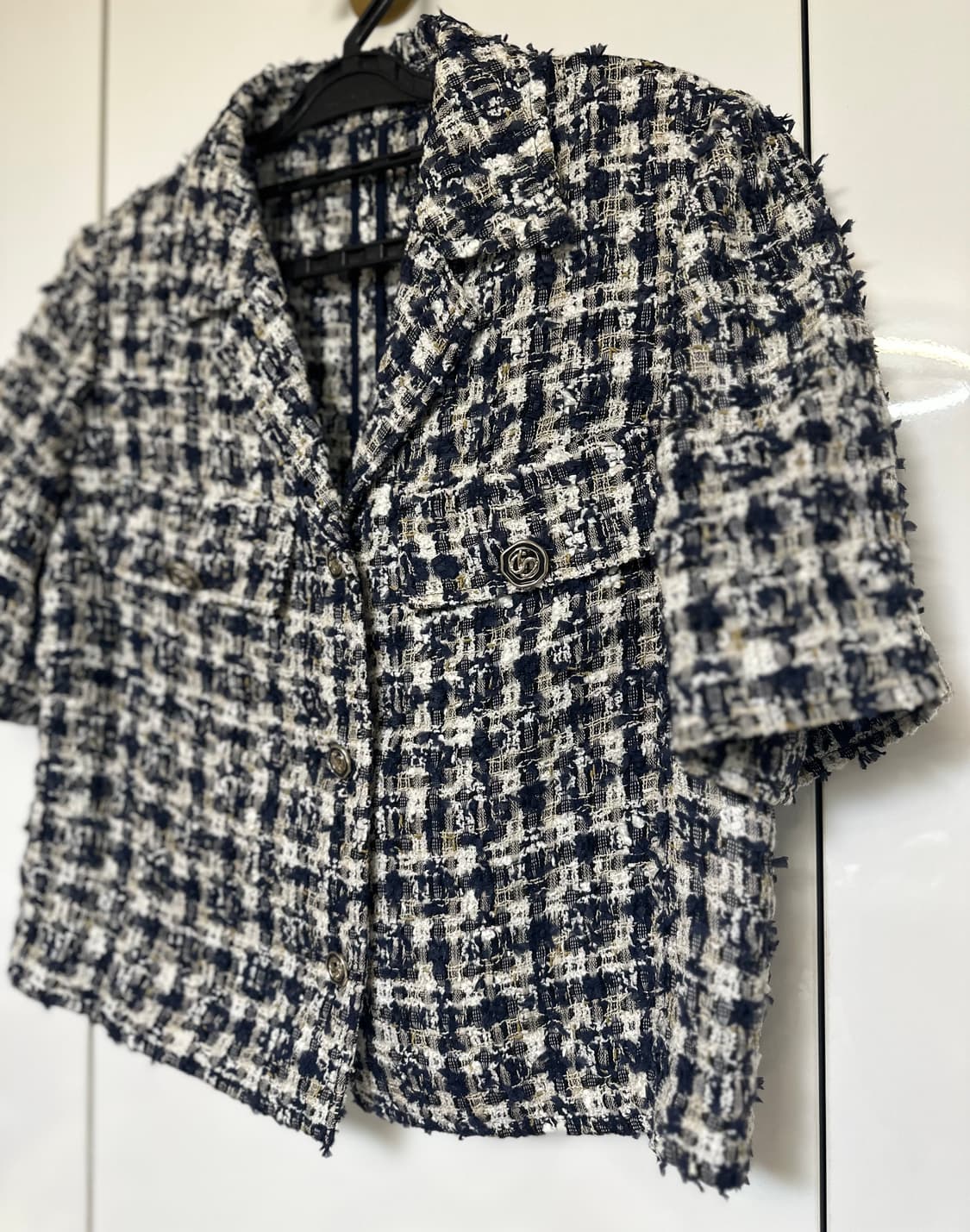 질스튜어트트위드 반팔 자켓 상품이미지4