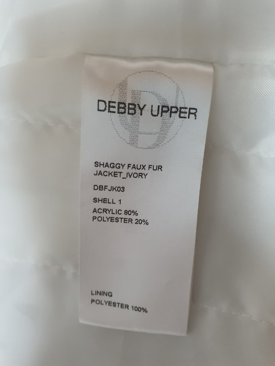 DEBBY UPPER 퍼 자켓 상품이미지5