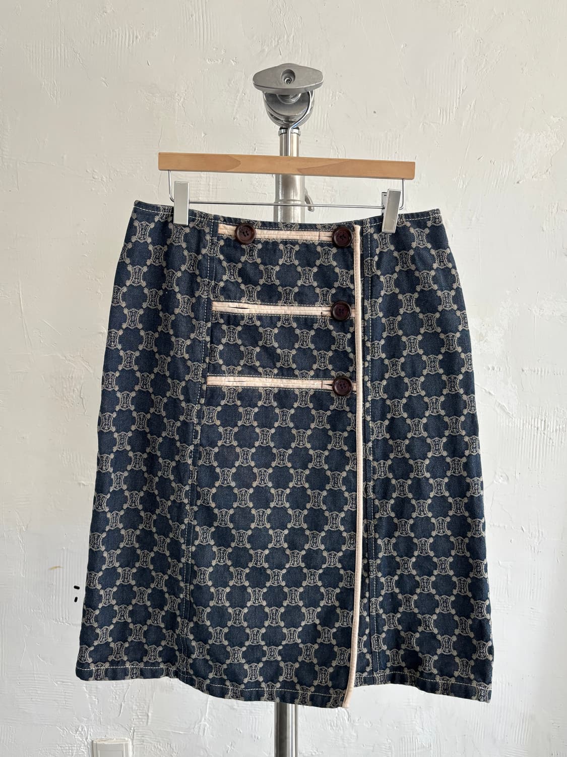 Celine 셀린느 마카담 트리오페 미디 스커트 상품이미지1