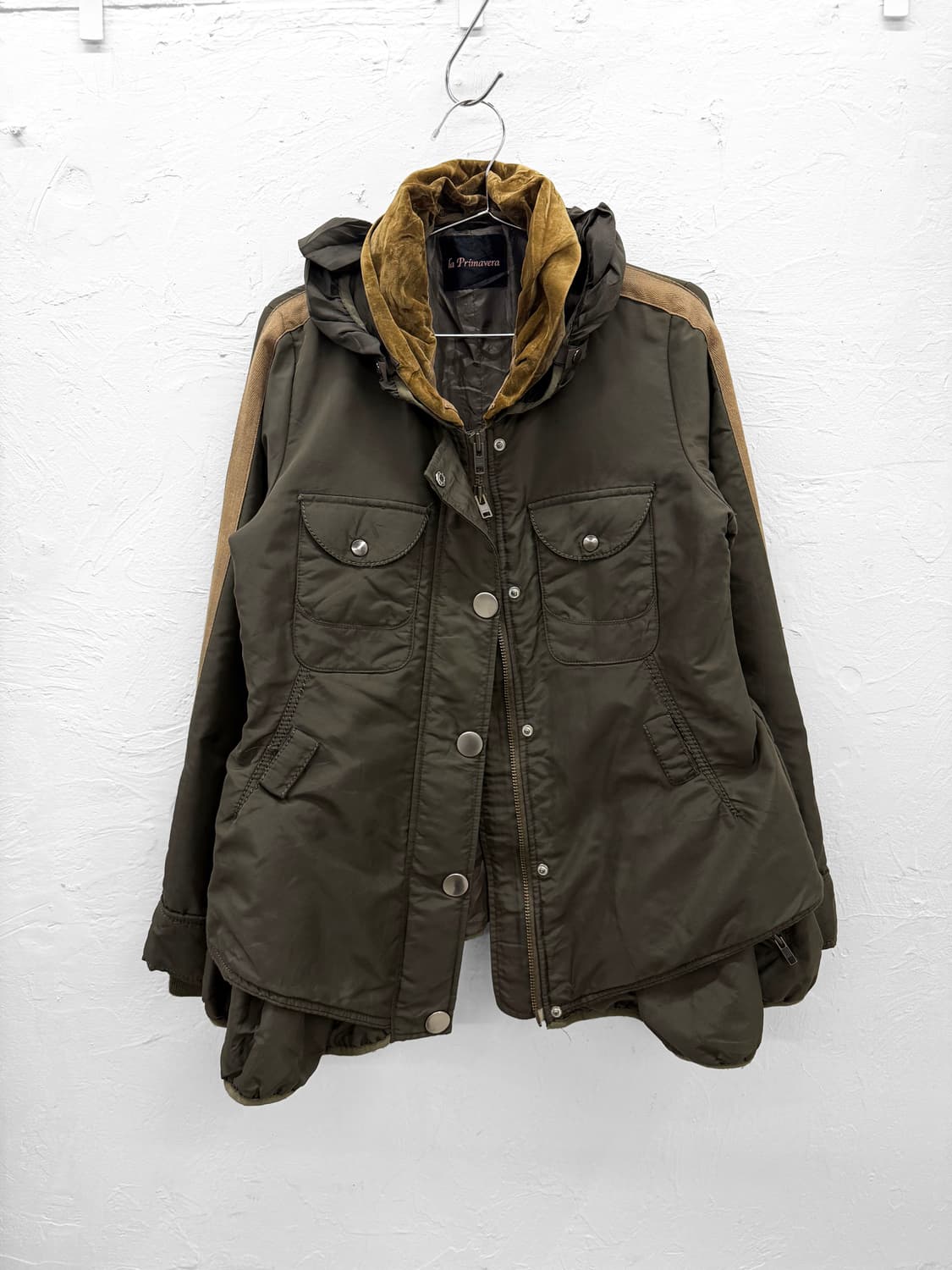 la primavera 레이어드 집업 점퍼 상품이미지6