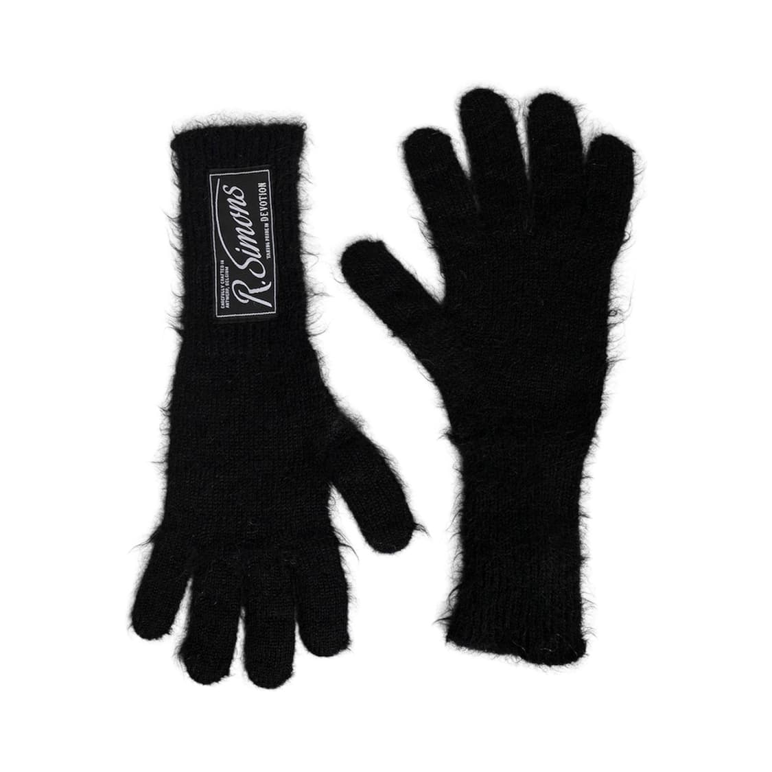 Raf Simons 모헤어 장갑 블랙 상품이미지1