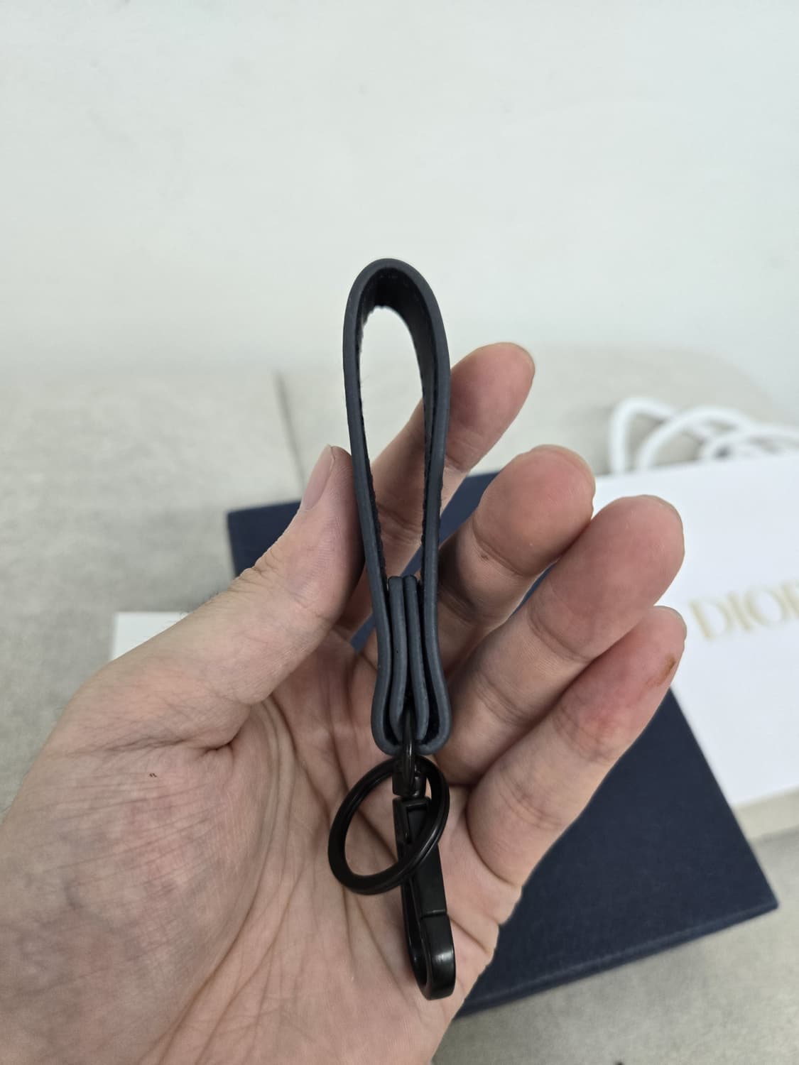[보증서 정품]디올 로고 키링 상품이미지3