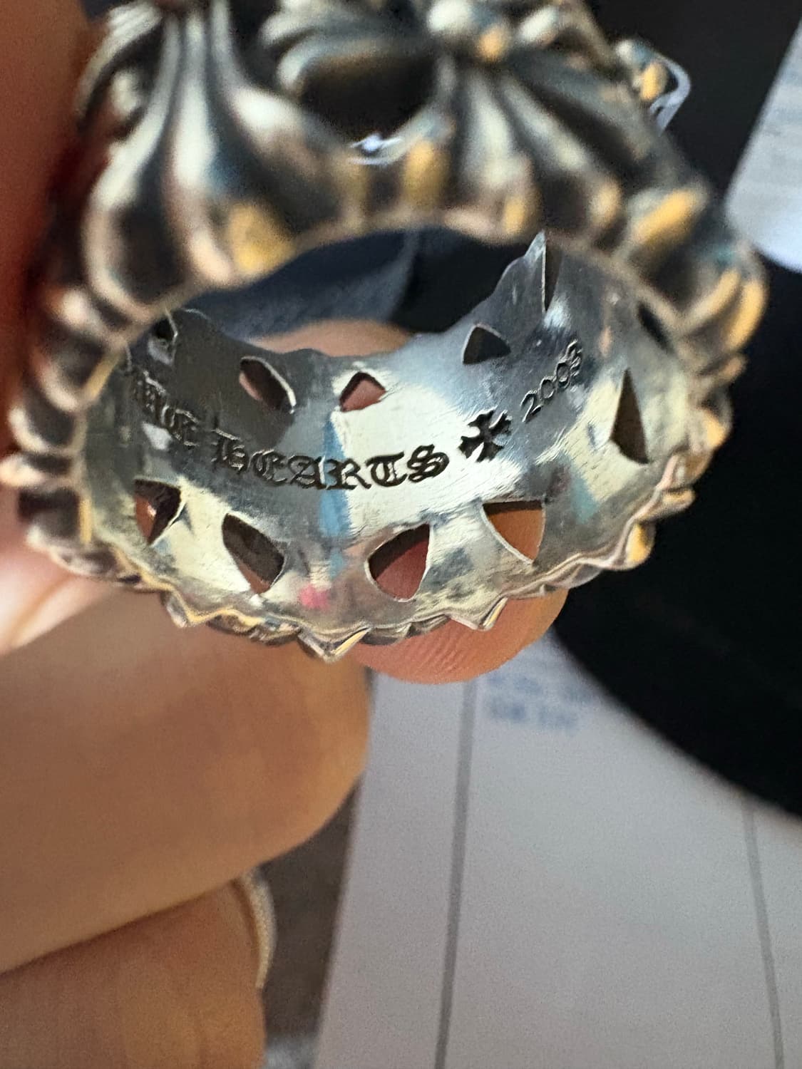 [us7]크롬하츠 세메터리링 상품이미지2