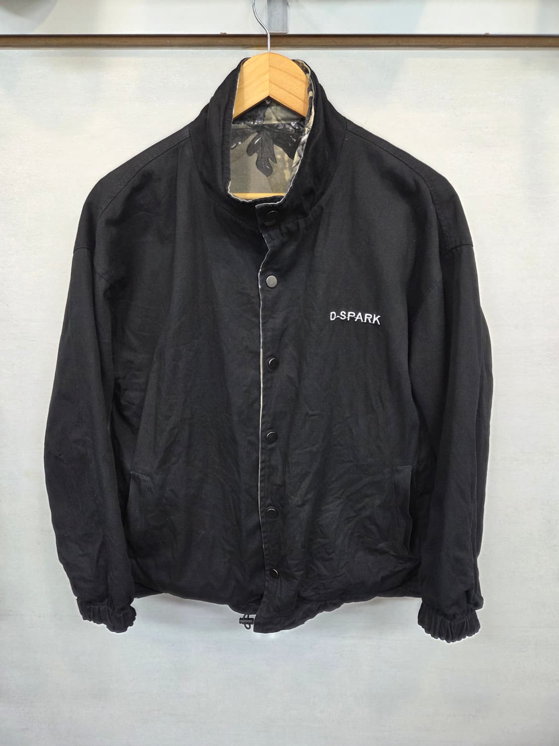 빈티지 d spark 리얼트리 리버시블 코튼 자켓 s 오버핏  상품이미지4