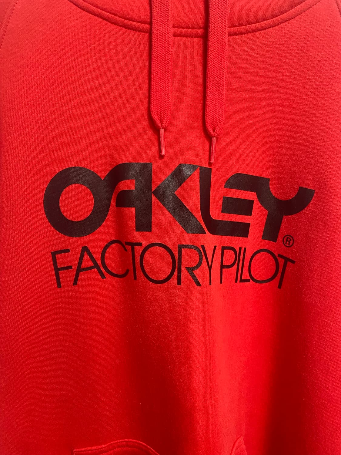 Oakley 오클리 레드 팩토리파일럿 후드티 상품이미지2