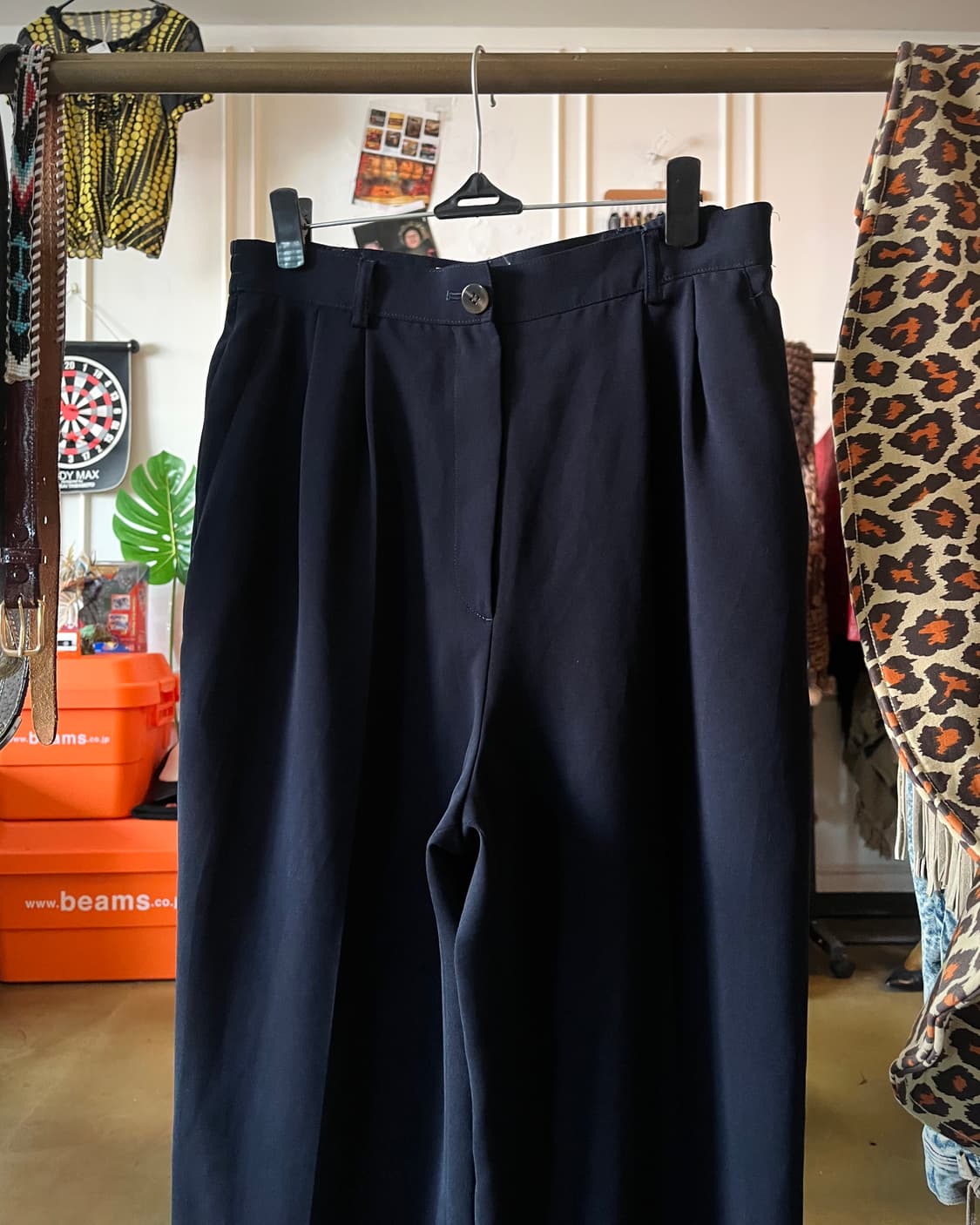 90-00s BALENCIAGA Paris Wide Old Trouser 상품이미지5