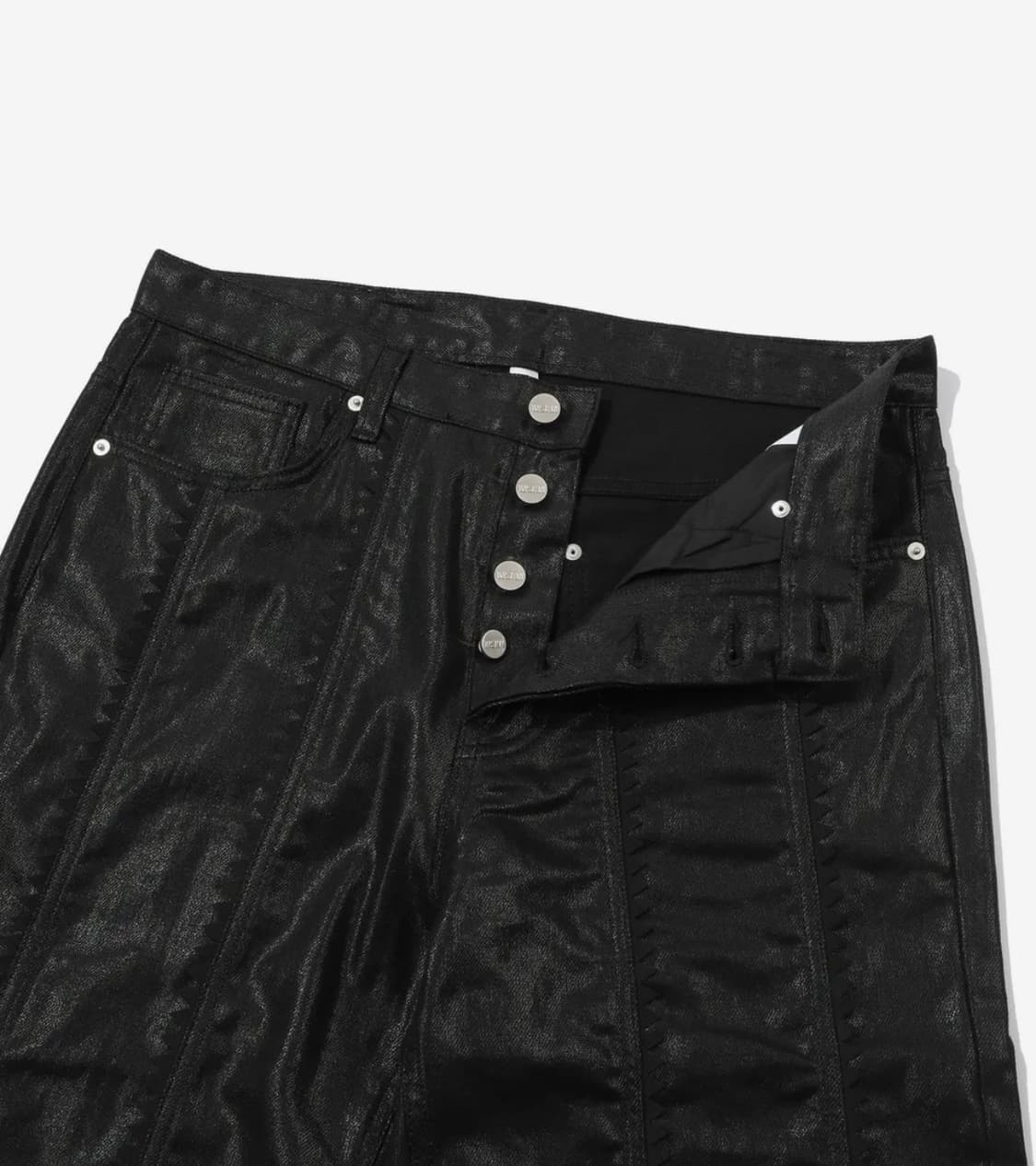 웨스켄 소투스 라인 코티드 팬츠(블랙) 상품이미지3