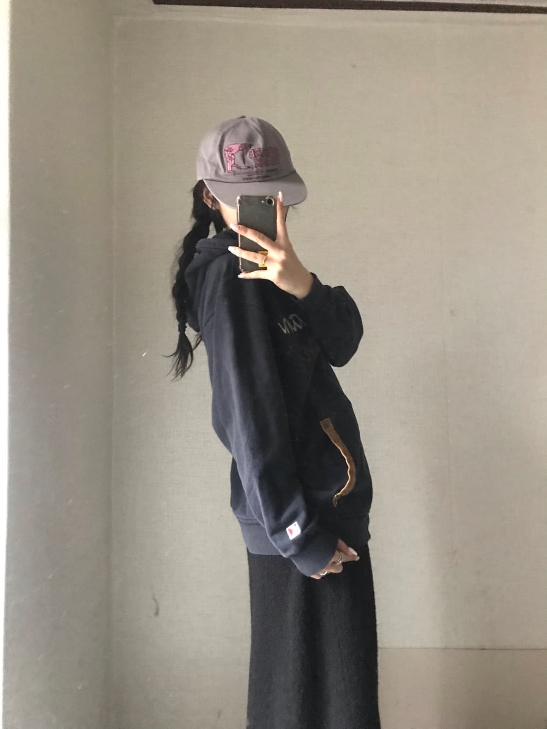 칼카니 00s 오버핏 후드집업 상품이미지5