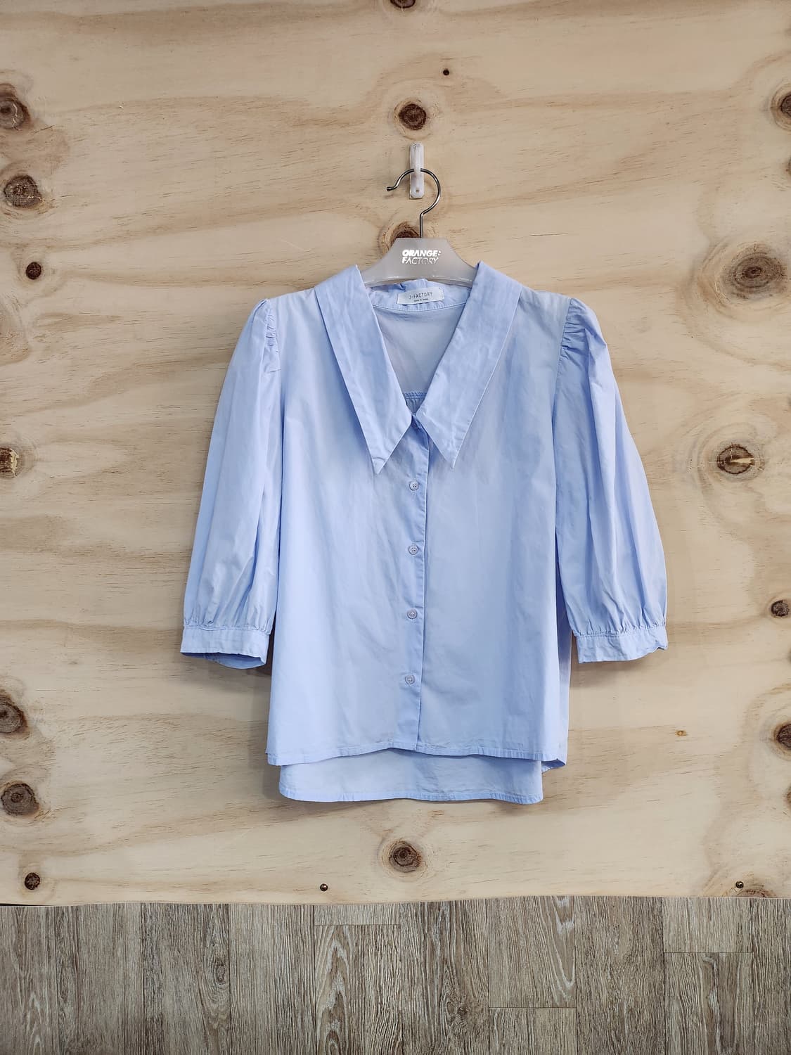 1114) 여성 7부 블라우스 상품이미지1