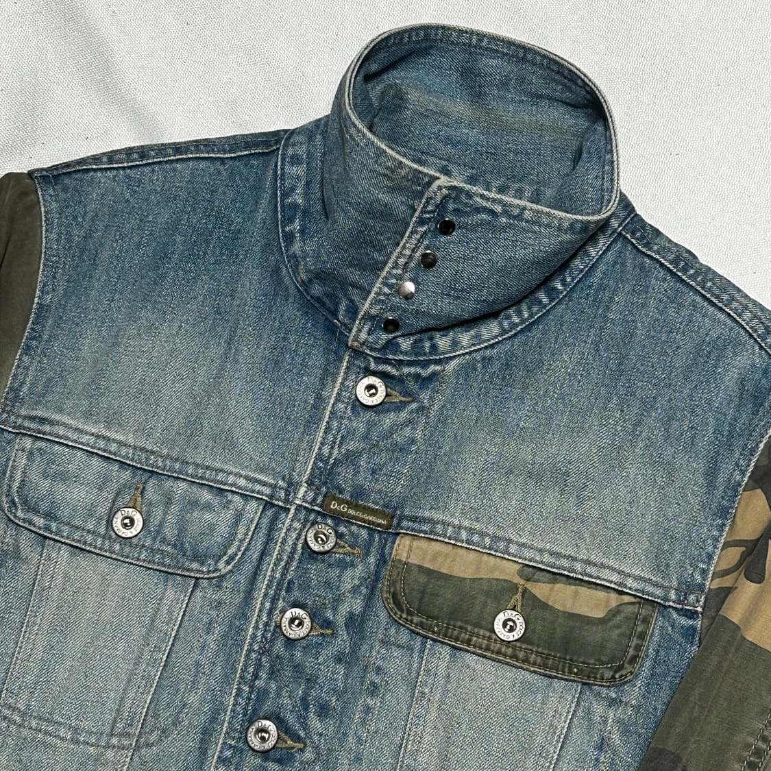 M 돌체앤가바나 카모 데님 자켓 상품이미지1