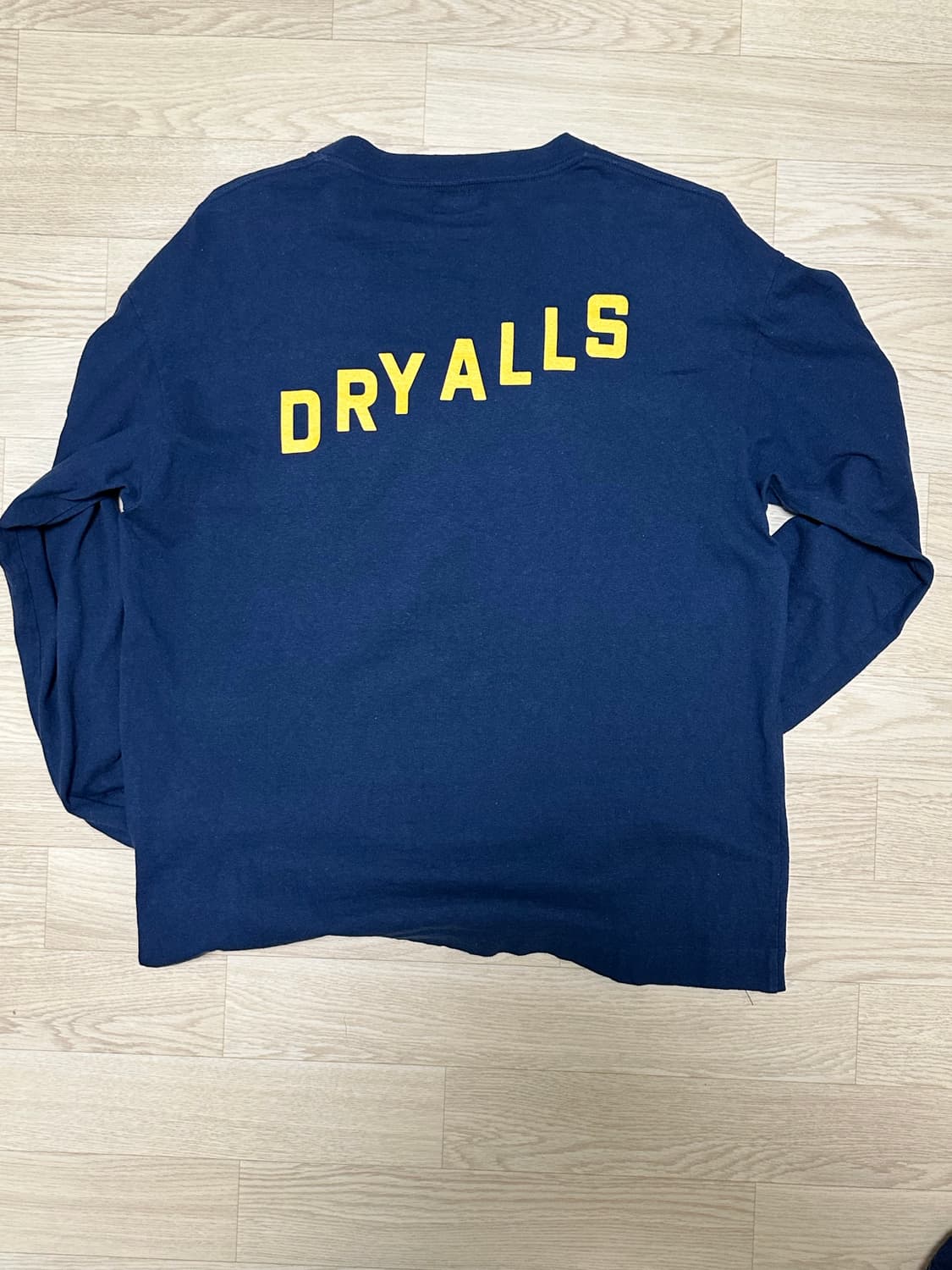 휴먼메이드 롱슬리브 티셔츠 네이비 m 상품이미지2