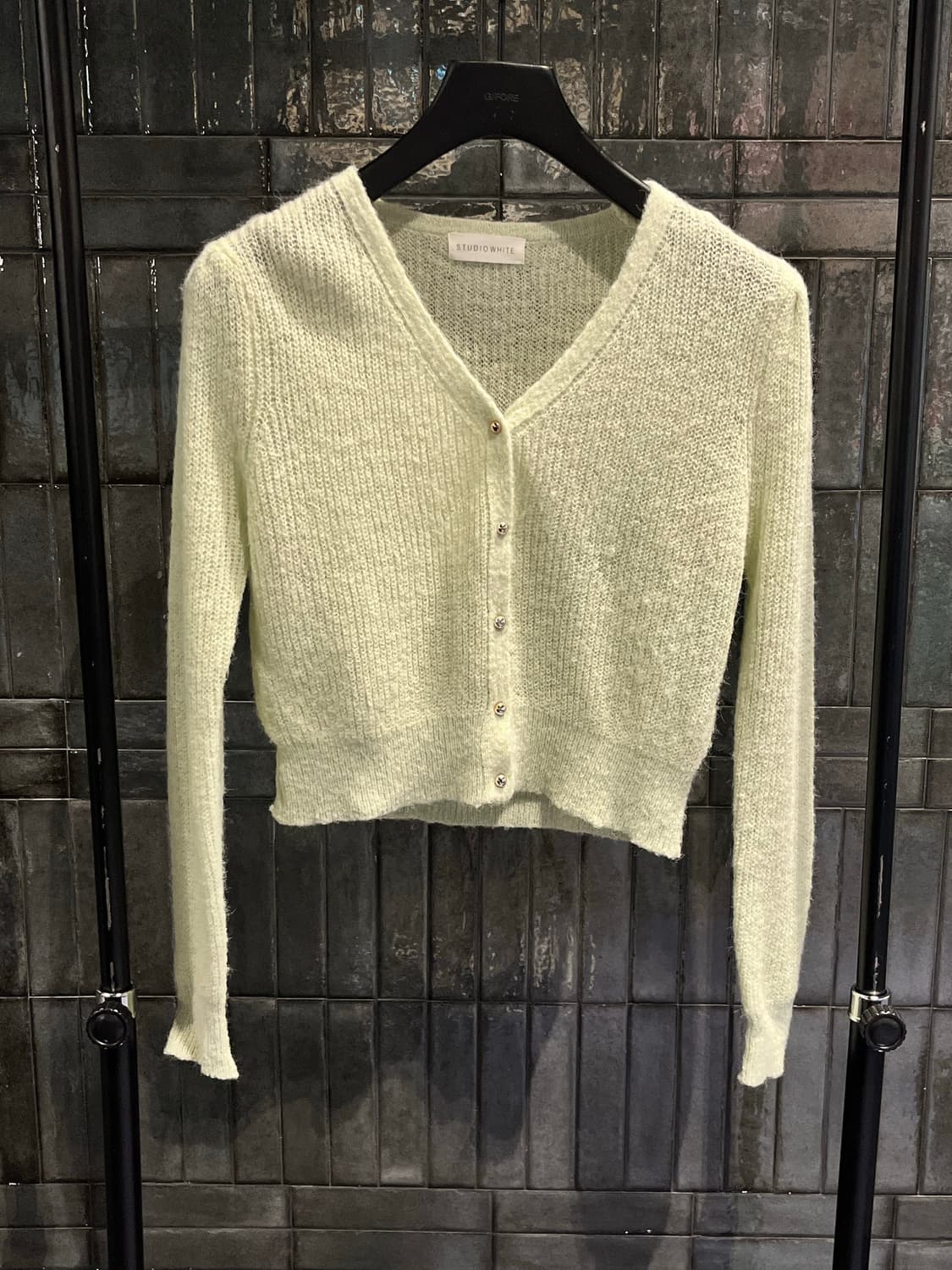 Mill&I 애플민트 가디건 상품이미지2