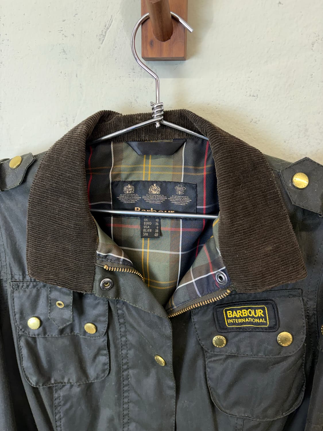 바버 인터네셔널 왁스자켓 상품이미지6