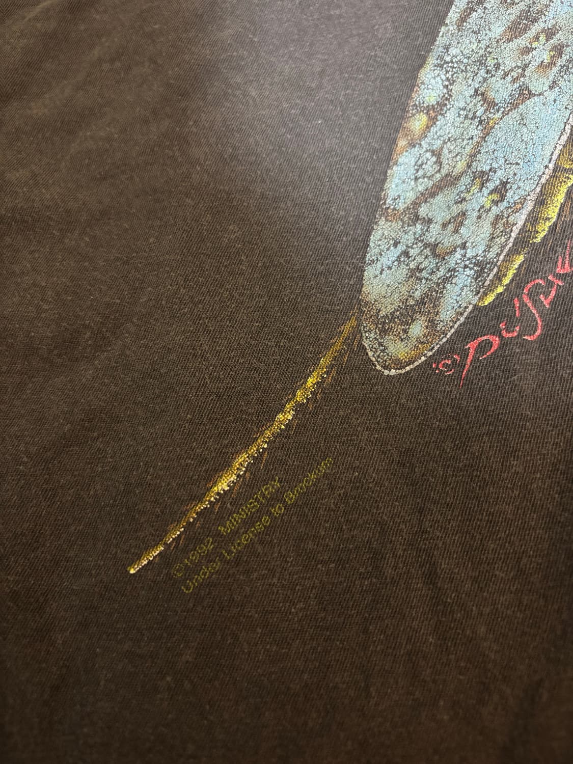 90s 미니스트리 빈티지 밴드티 상품이미지5