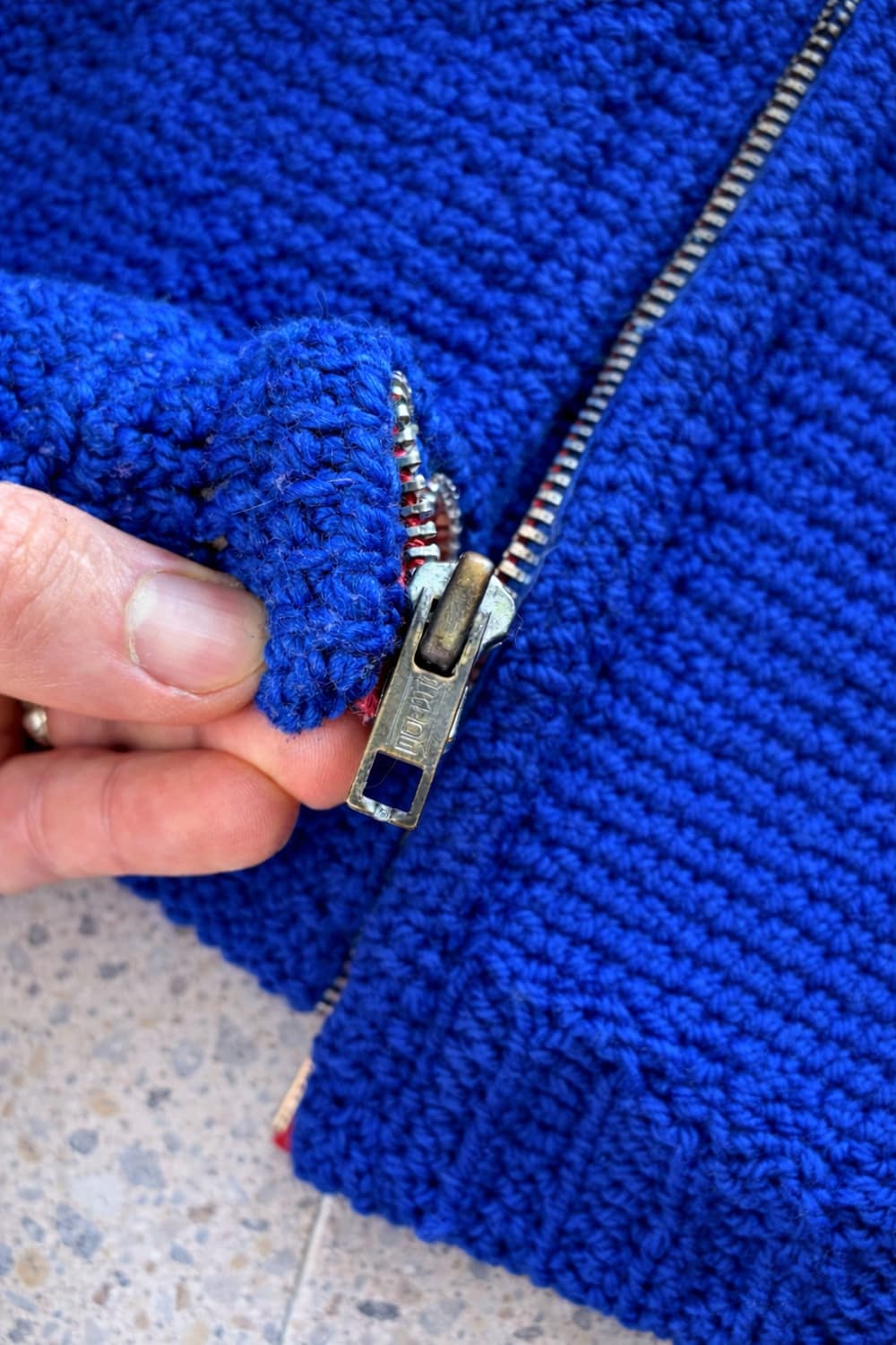 60~70's 빈티지 후드 가디건 우먼 상품이미지5