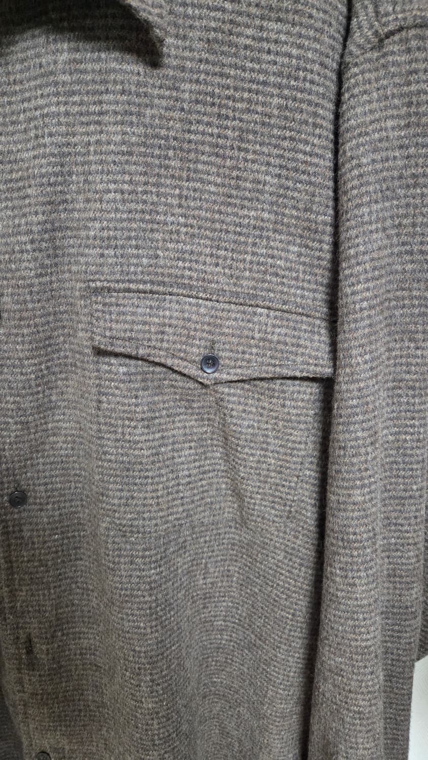 코모리 울캐시미어 셔츠 브라운 3 상품이미지3