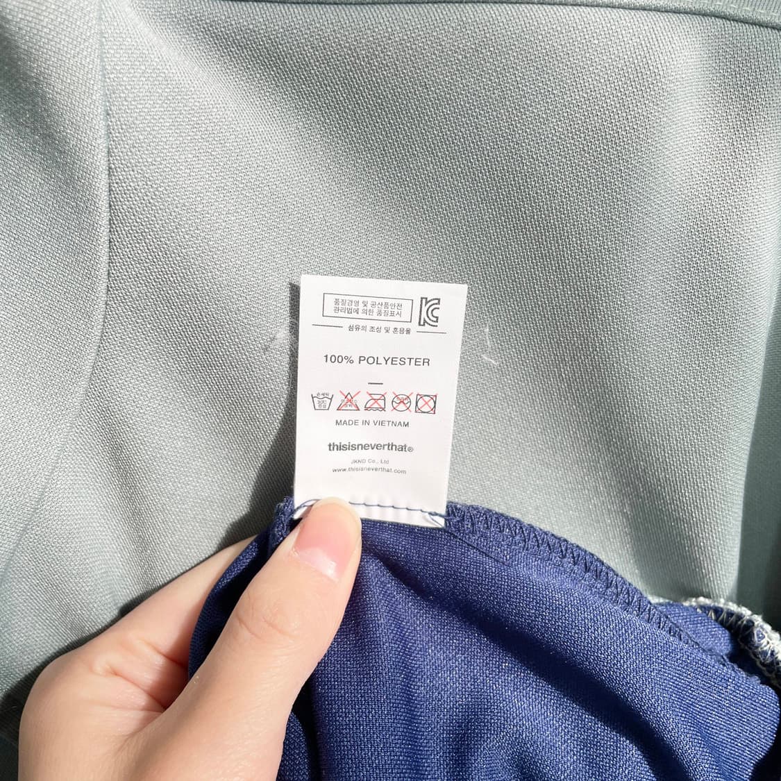 C2 디스이즈네버댓 트랙자켓 M사이즈 상품이미지4