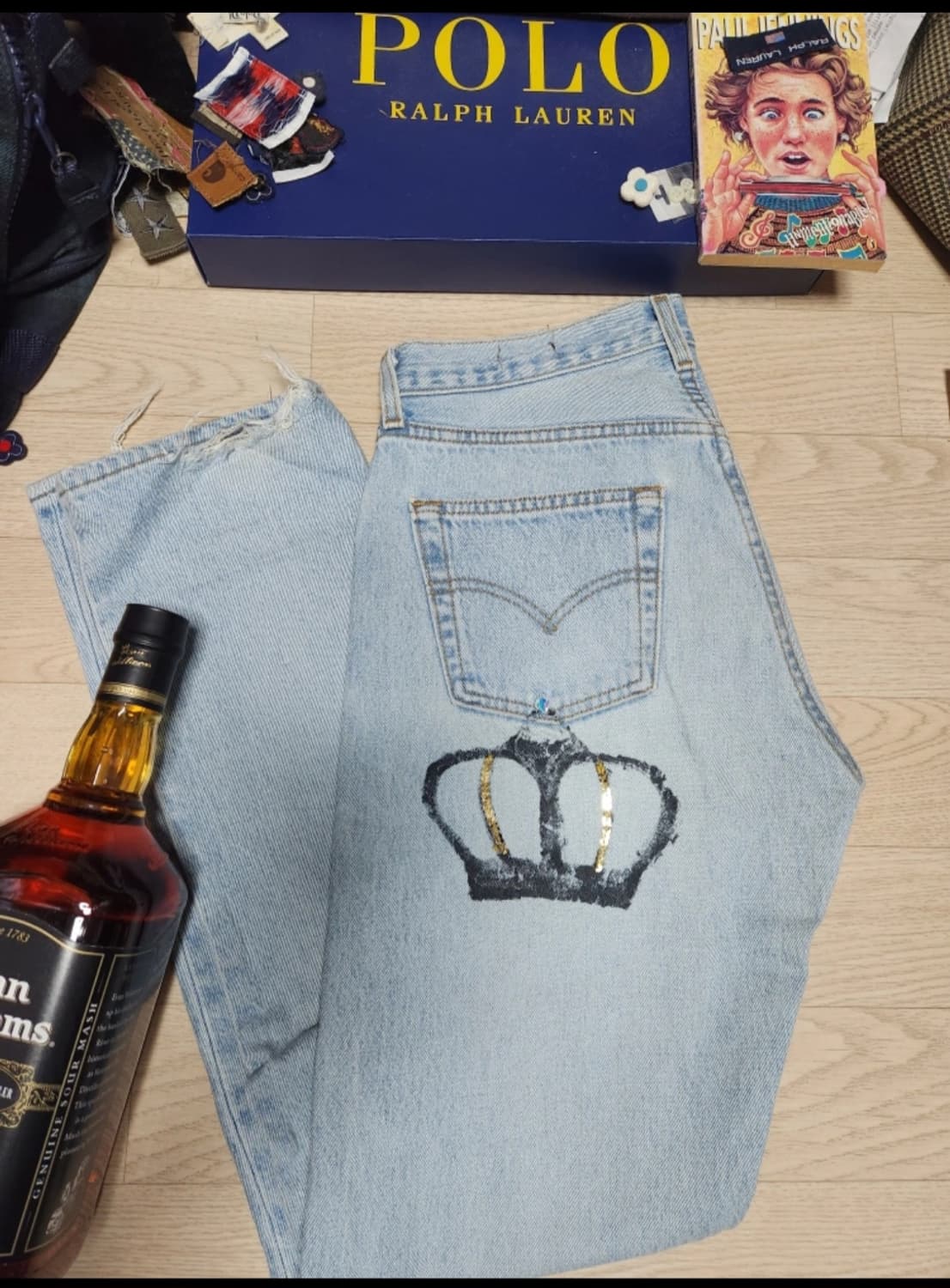 리바이스 96년 501 크라운터치 데님 청바지 팬츠 30 상품이미지1