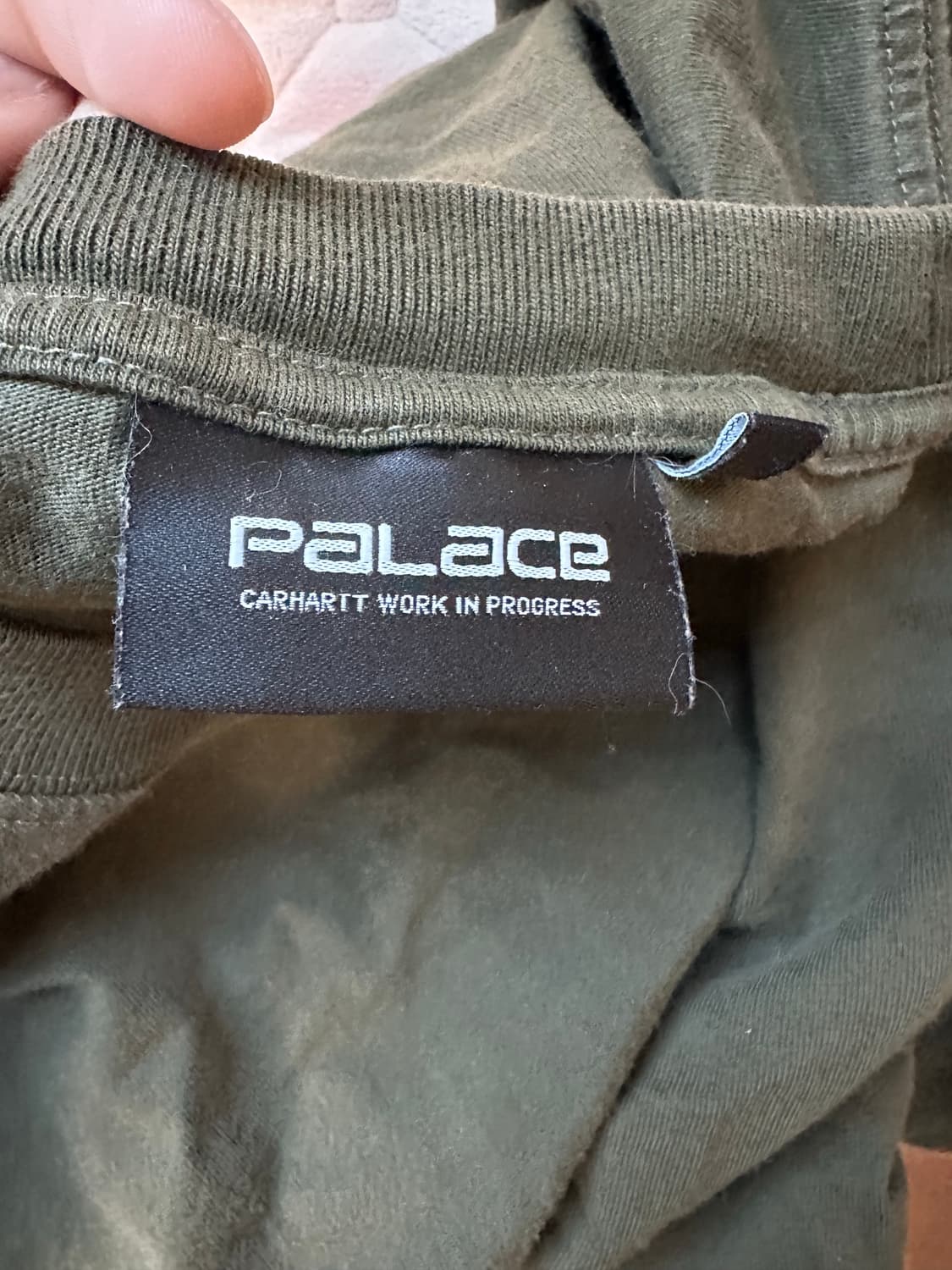 칼하트 팔라스 롱슬리브 카키 XL 상품이미지6