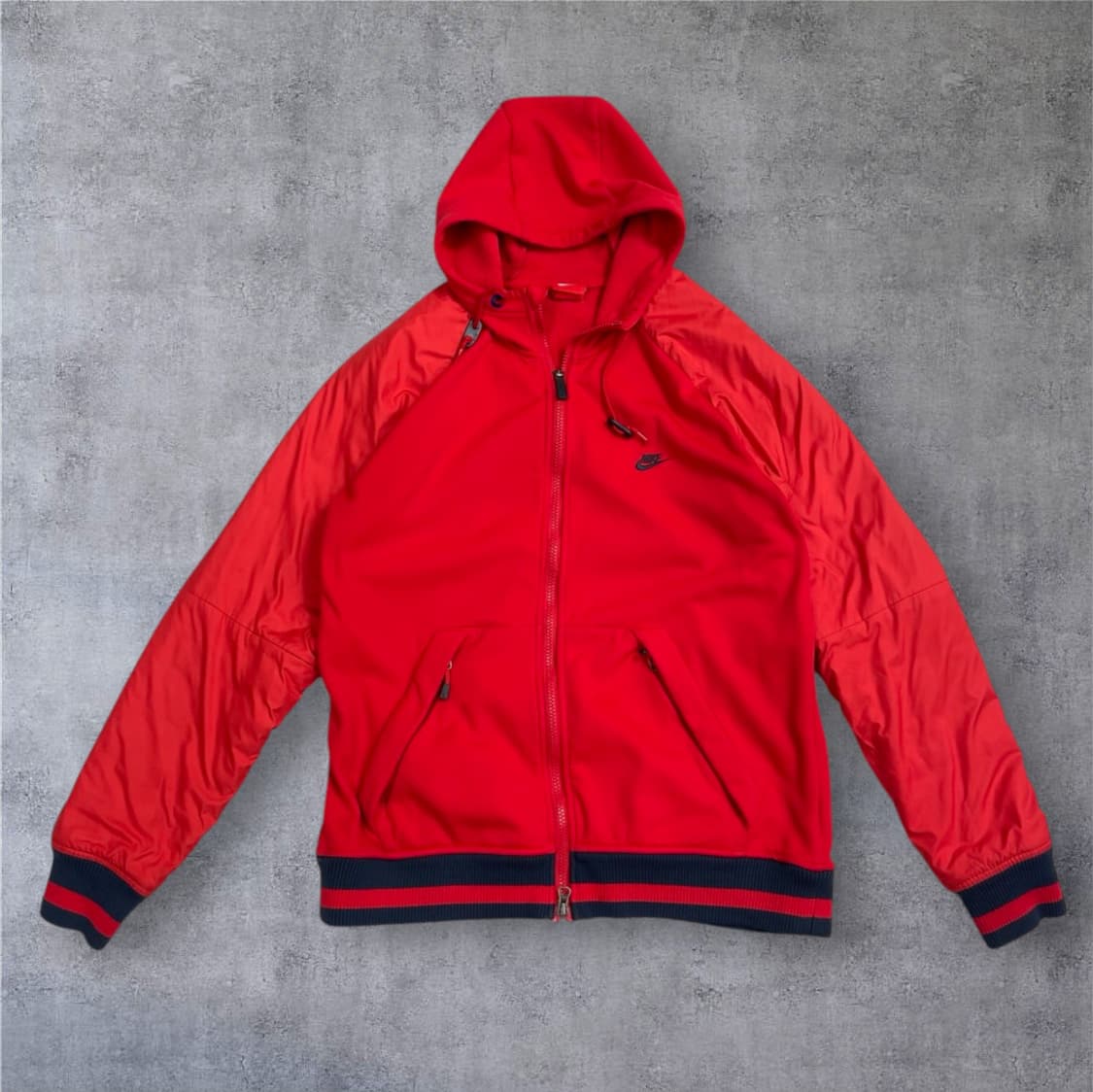 나이키 Nike 레드 그레이 디팬더 3in1 패딩 베스트 후드집업 100 상품이미지7