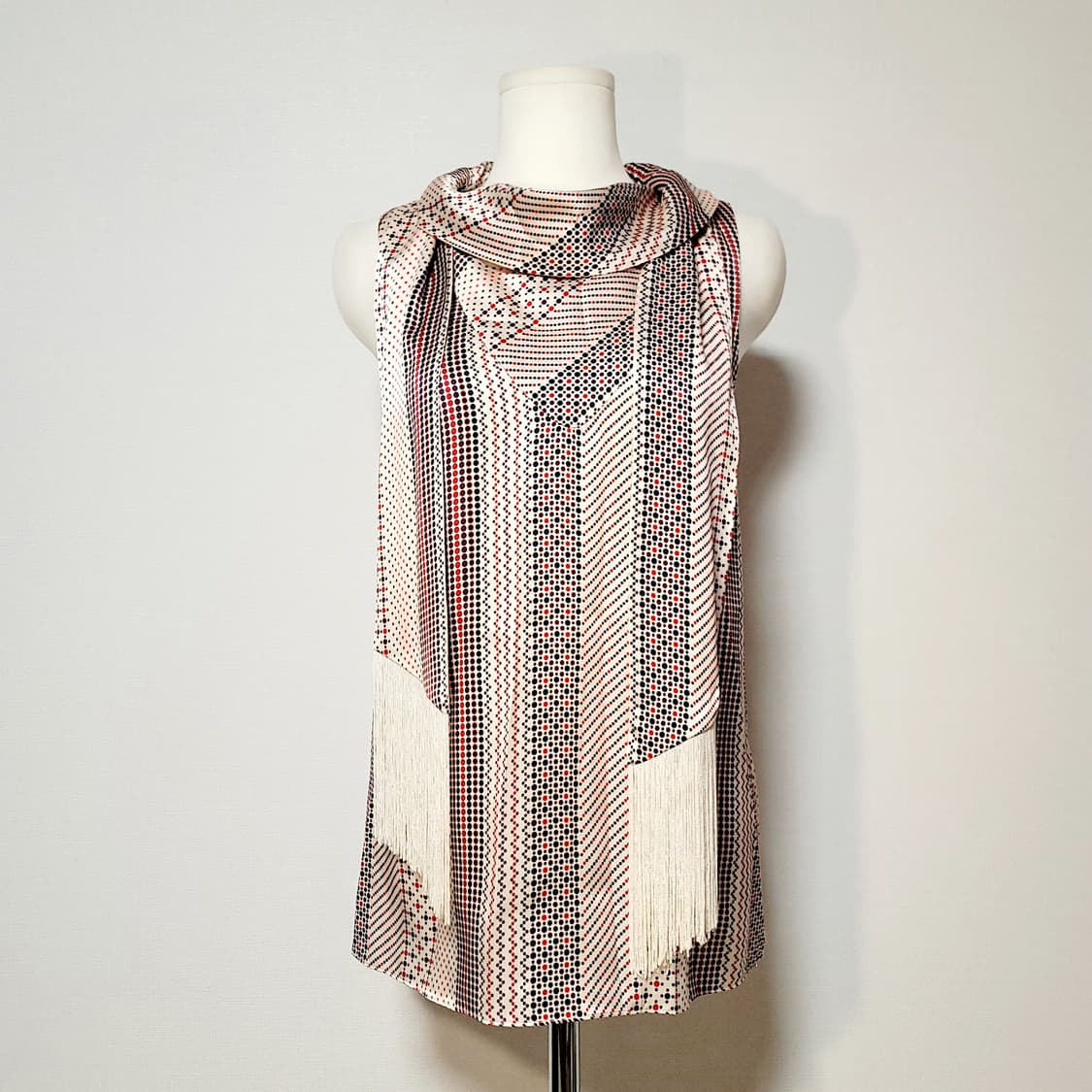 Rachel Zoe 슬리브리스 블라우스 실크100% (55) 새상품 상품이미지1