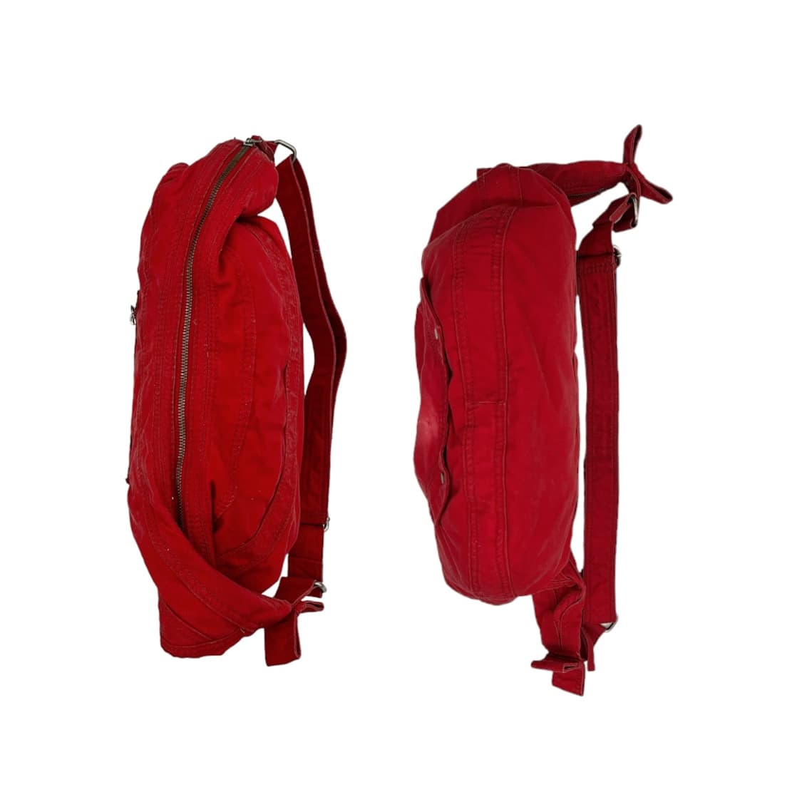 디젤 코튼 크로스바디 하프문백 레드 상품이미지8