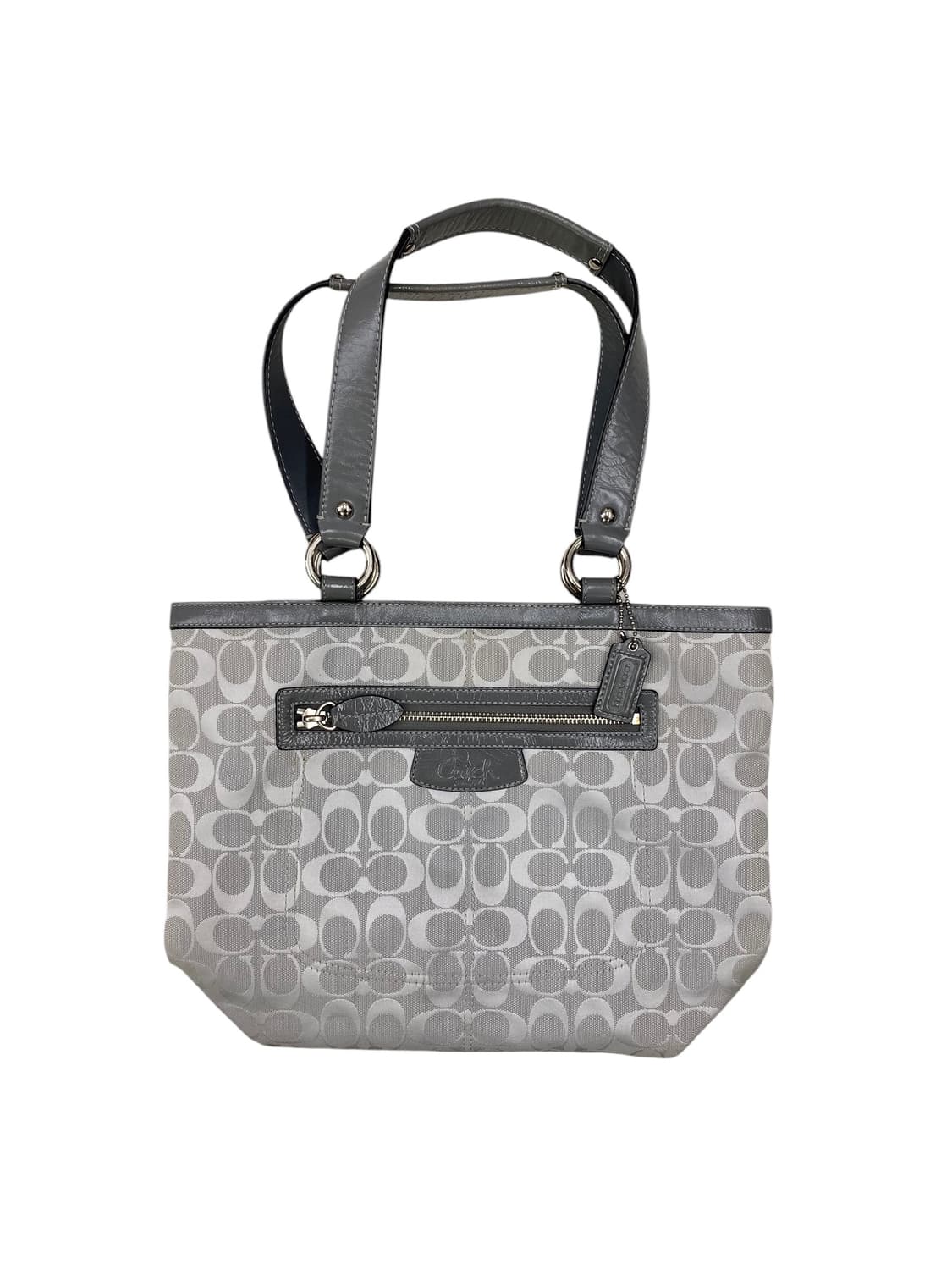 코치 y2k 실버그레이 숄더백 상품이미지1