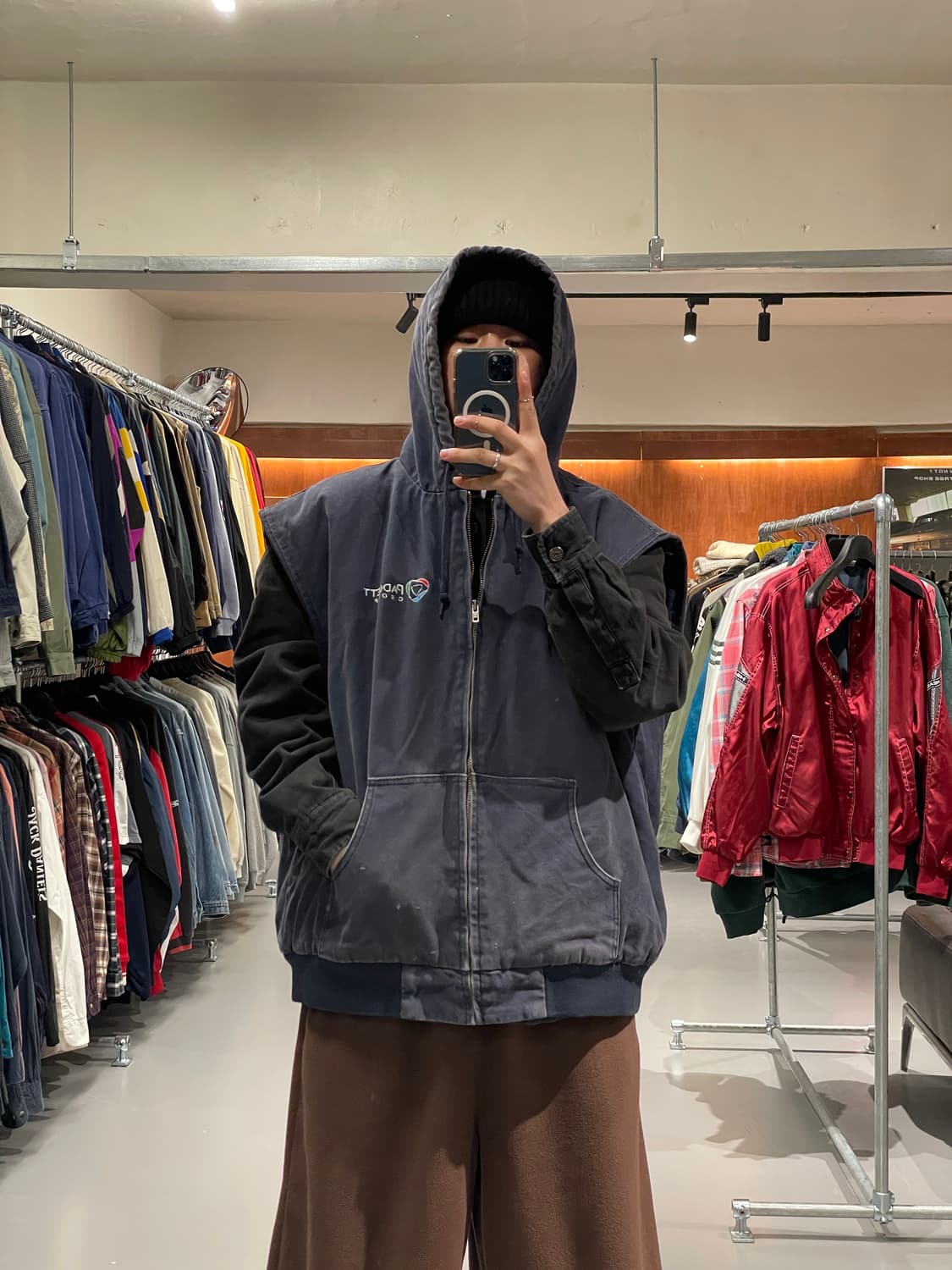 빈티지 워크 베스트 자켓   상품이미지4