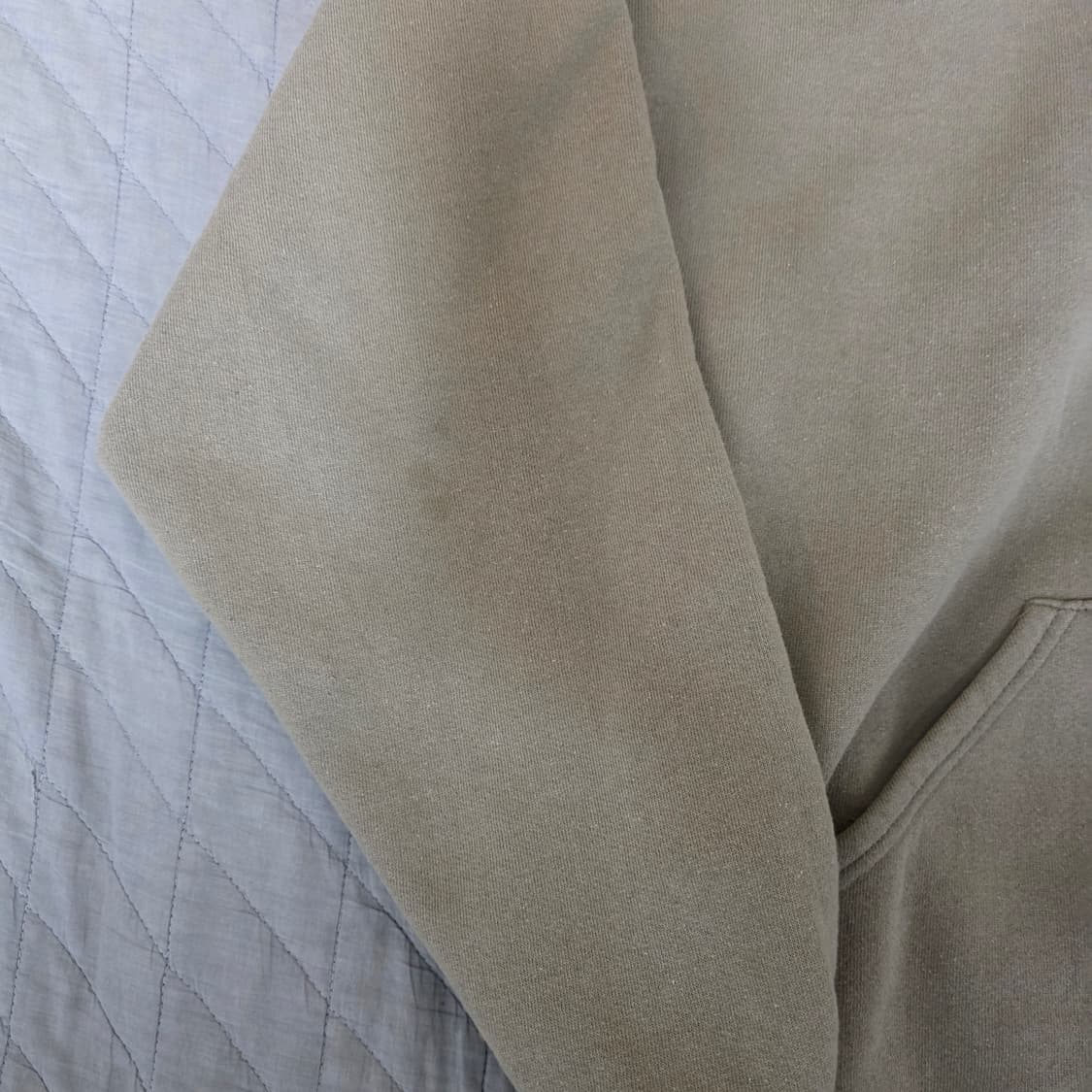 [XL] 90s 빈티지 러셀 애슬레틱 탄, 베이지 후드집업 상품이미지2