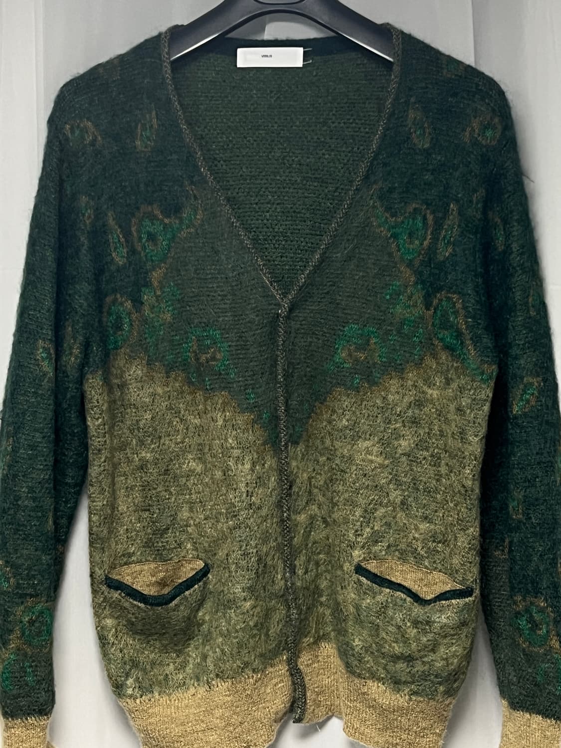 Toga 토가 모헤어 자가드 가디건 상품이미지2