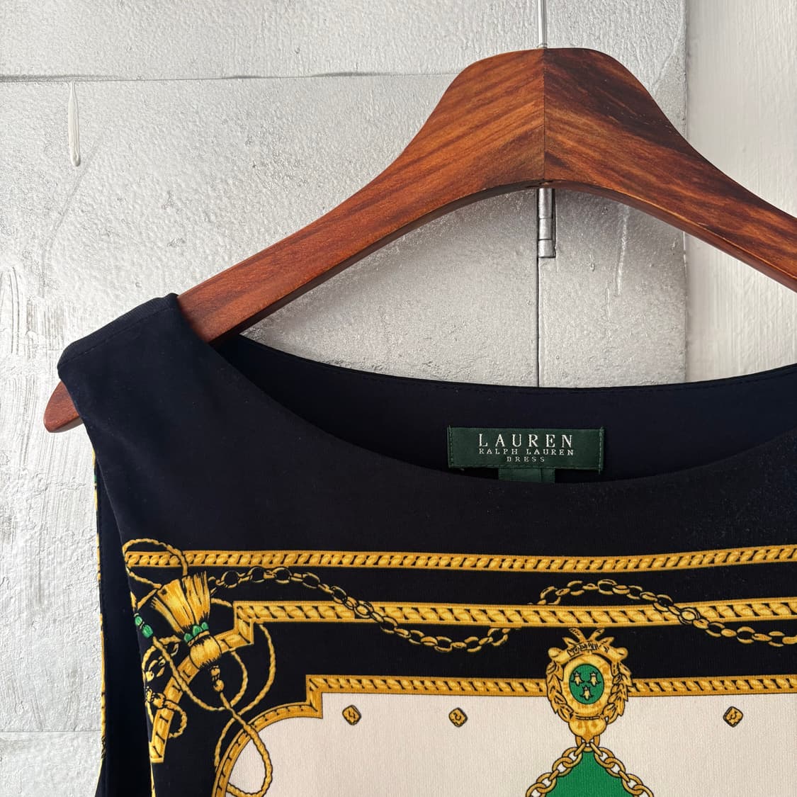 랄프로렌 바로크 스카프 드레스 상품이미지3