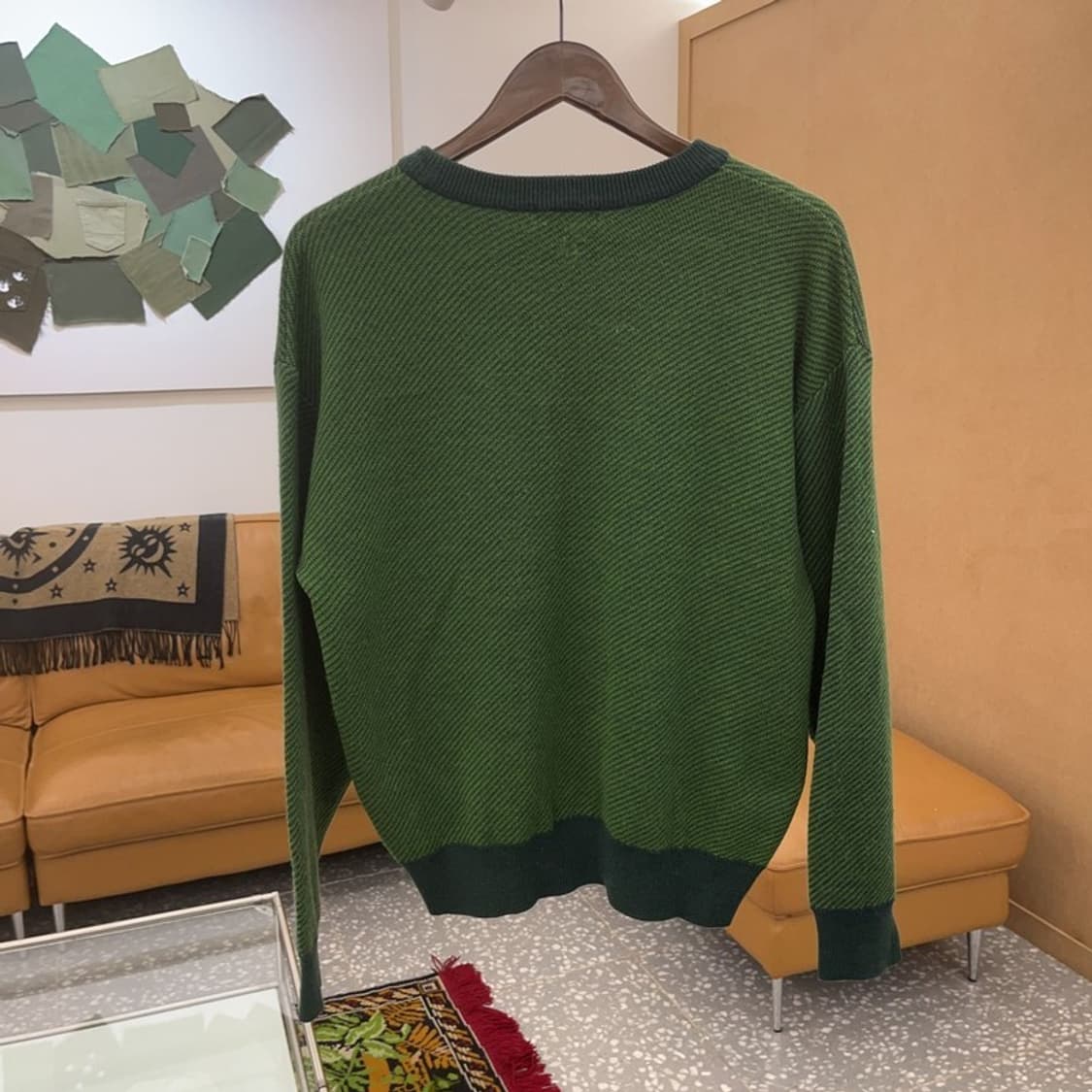 아디다스 90s 제우교역 울 니트 스웨터 100 C06127 상품이미지4