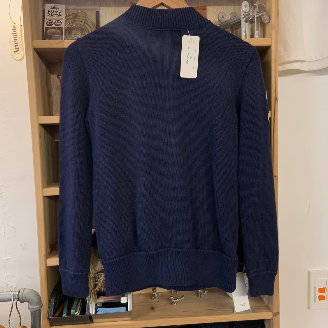 폴로 랄프로렌 패치 니트 집업 상품이미지5