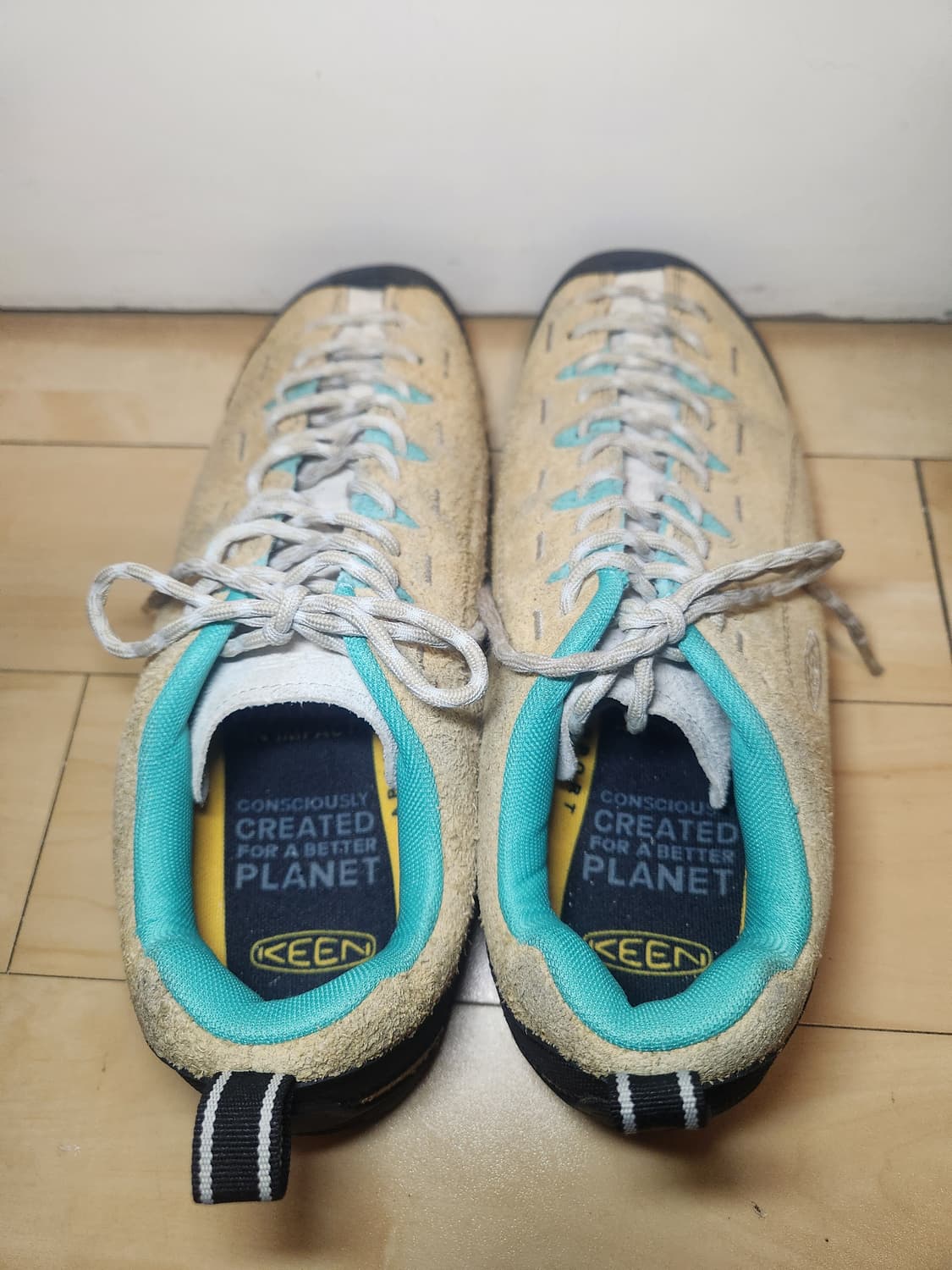 (280)(W)킨 재스퍼 스웨이드 스니커즈 베이지 상품이미지3